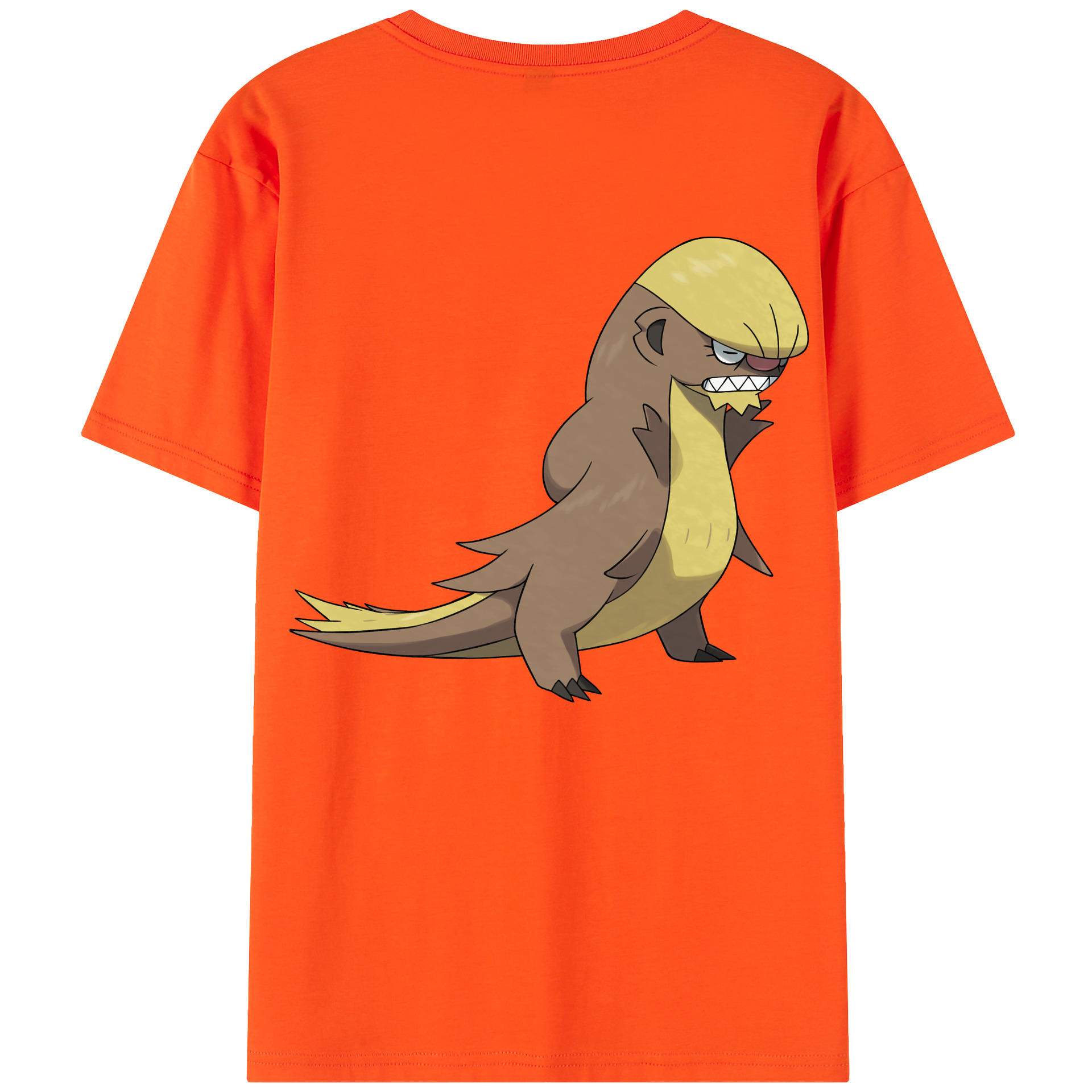 （画像用） ポケットモンスター Pokémon 綿100％半袖Tシャツ（背面プリント）