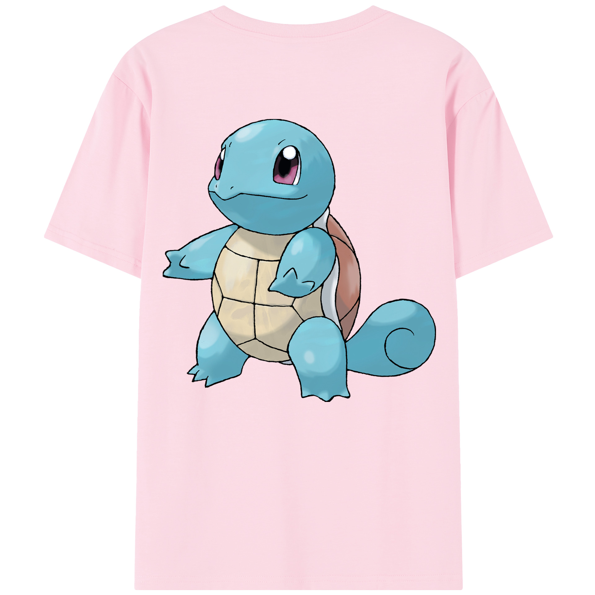 （画像用） ポケットモンスター Pokémon 綿100％半袖Tシャツ（背面プリント）