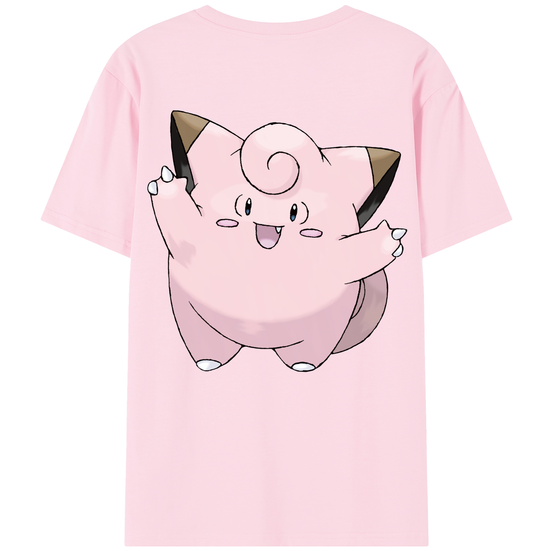 （画像用） ポケットモンスター Pokémon 綿100％半袖Tシャツ（背面プリント）