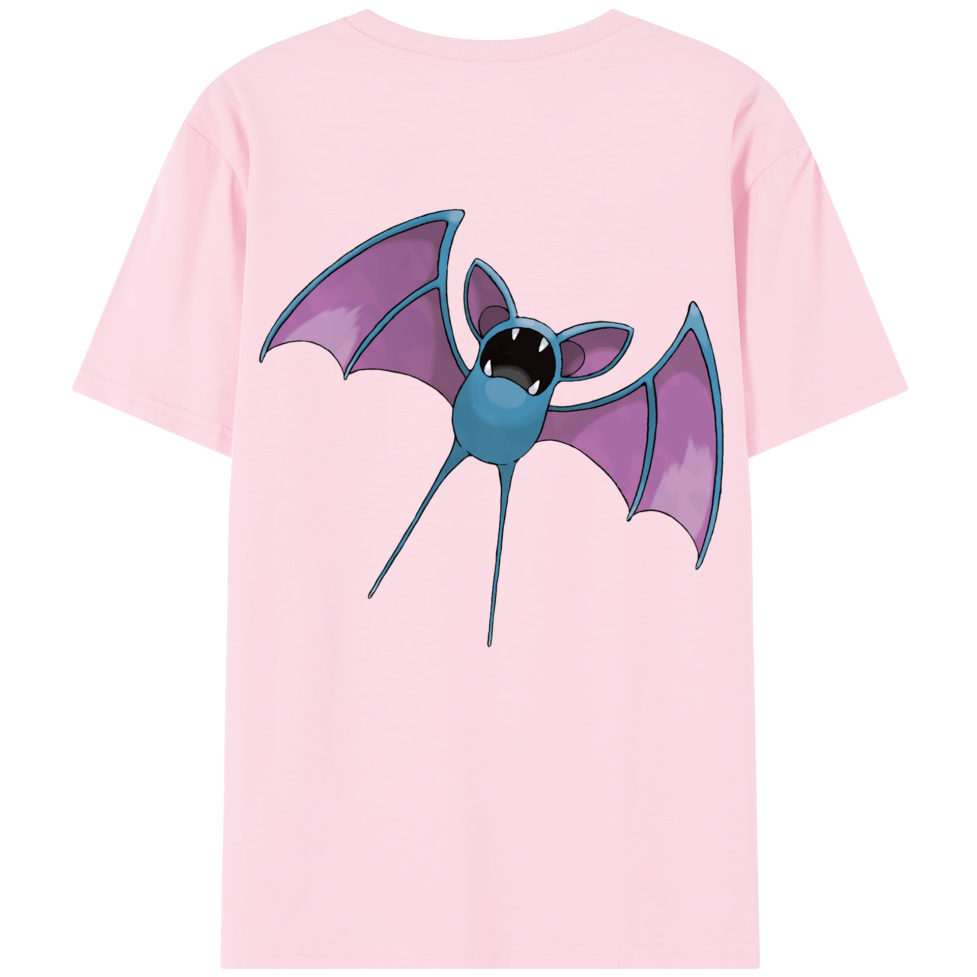 （画像用） ポケットモンスター Pokémon 綿100％半袖Tシャツ（背面プリント）