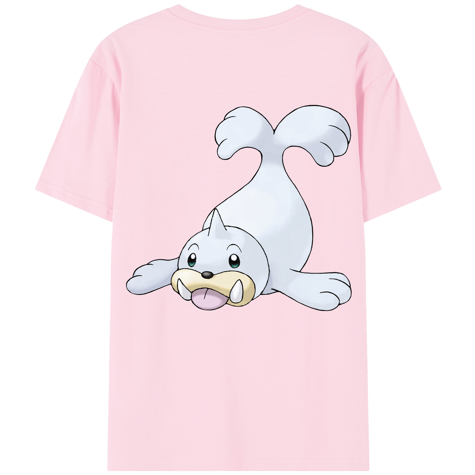 （画像用） ポケットモンスター Pokémon 綿100％半袖Tシャツ（背面プリント）