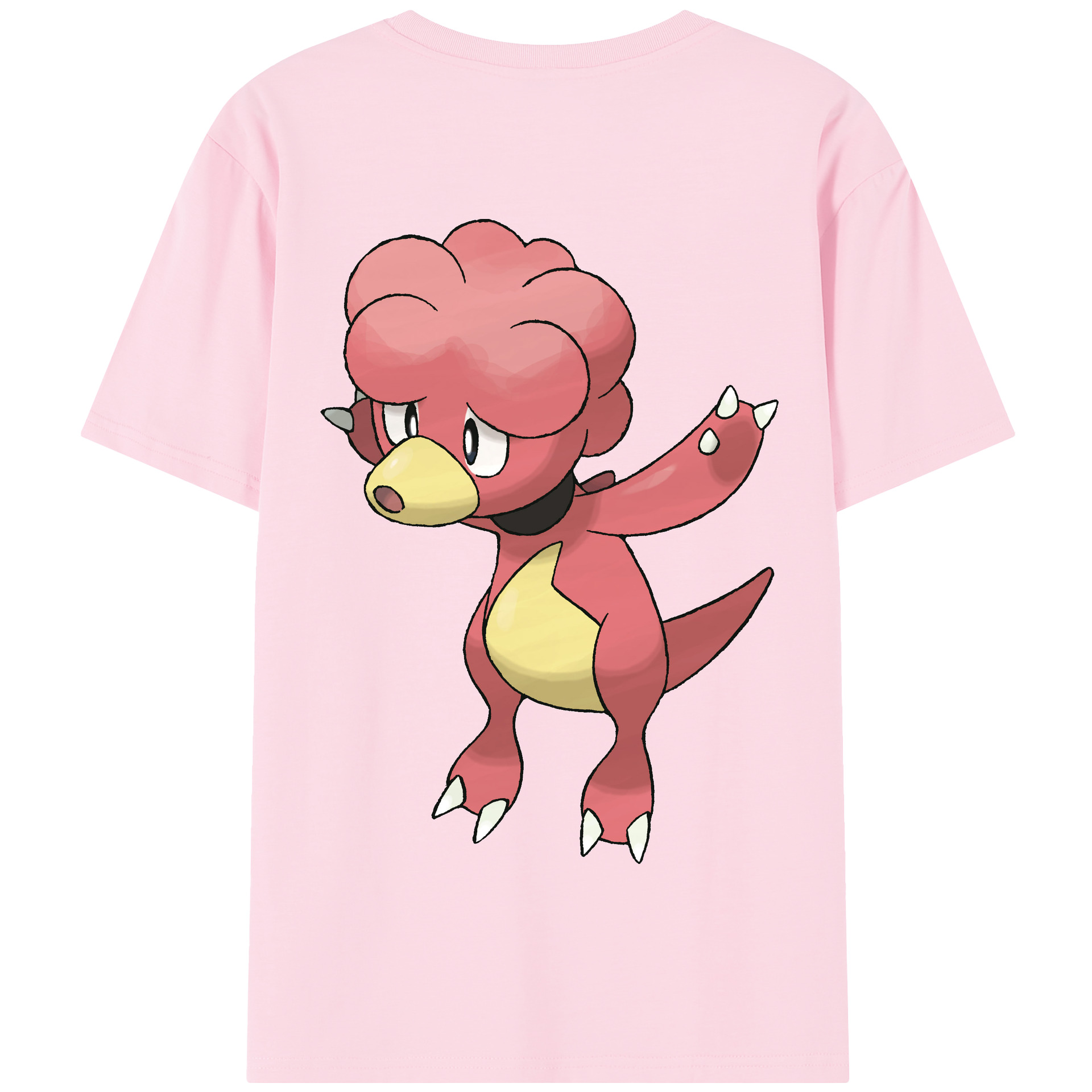 （画像用） ポケットモンスター Pokémon 綿100％半袖Tシャツ（背面プリント）