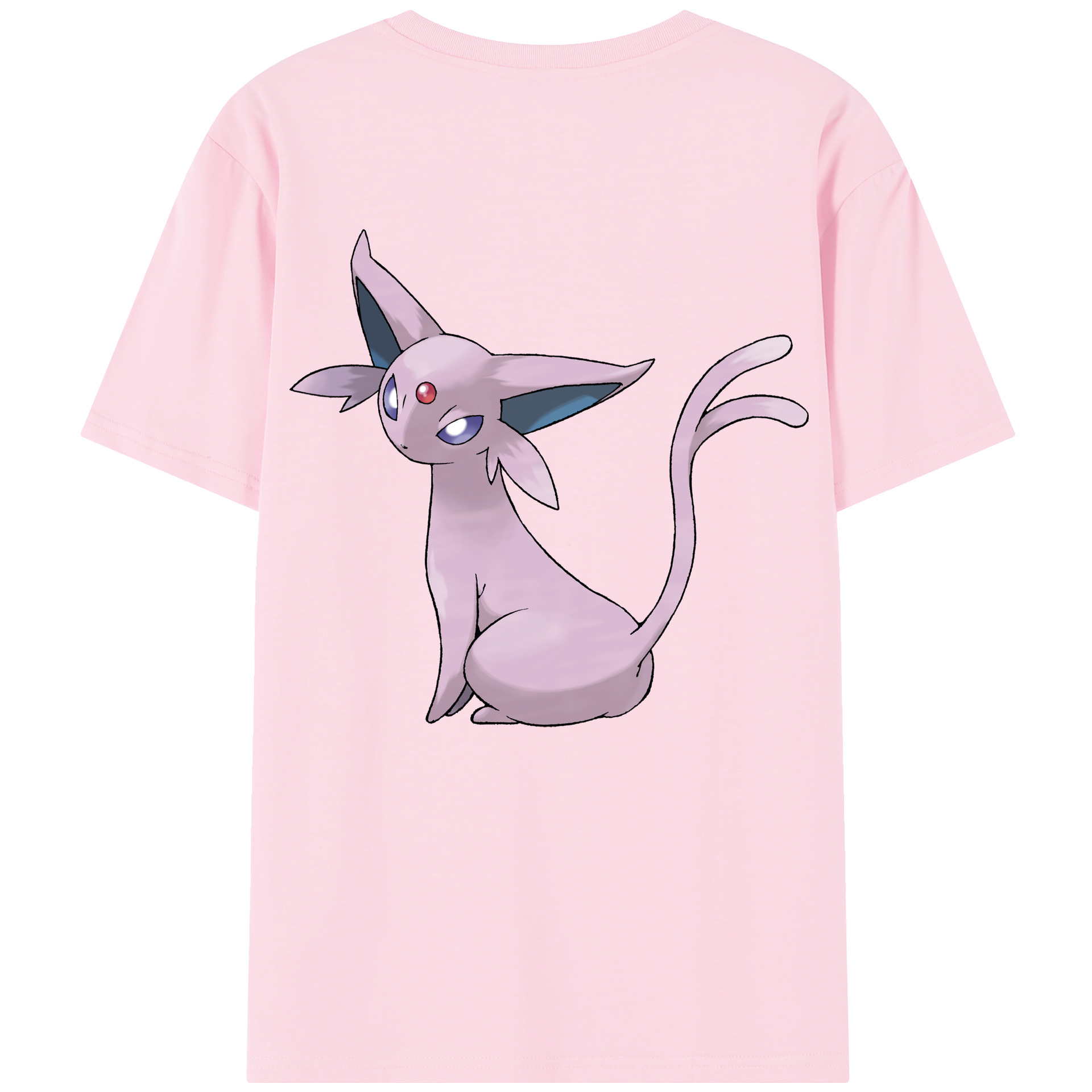 （画像用） ポケットモンスター Pokémon 綿100％半袖Tシャツ（背面プリント）