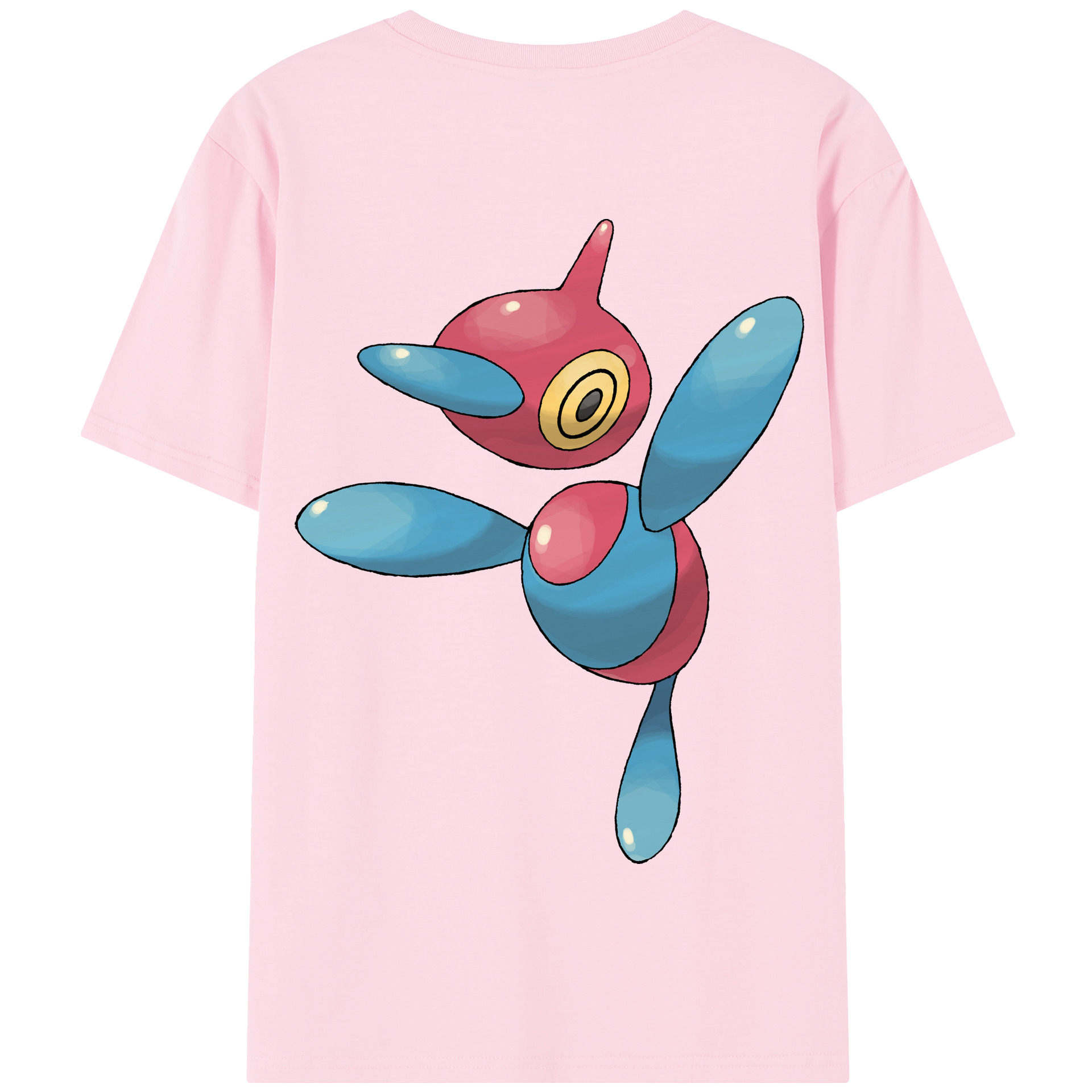 （画像用） ポケットモンスター Pokémon 綿100％半袖Tシャツ（背面プリント）