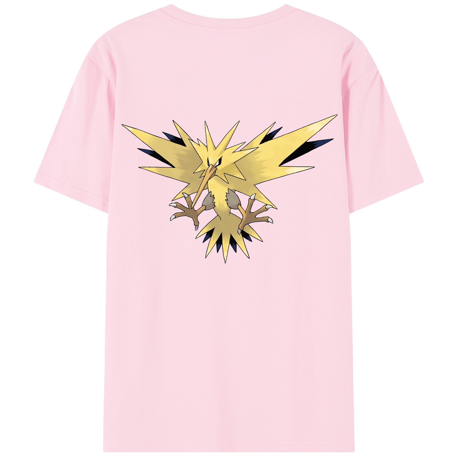 （画像用） ポケットモンスター Pokémon 綿100％半袖Tシャツ（背面プリント）