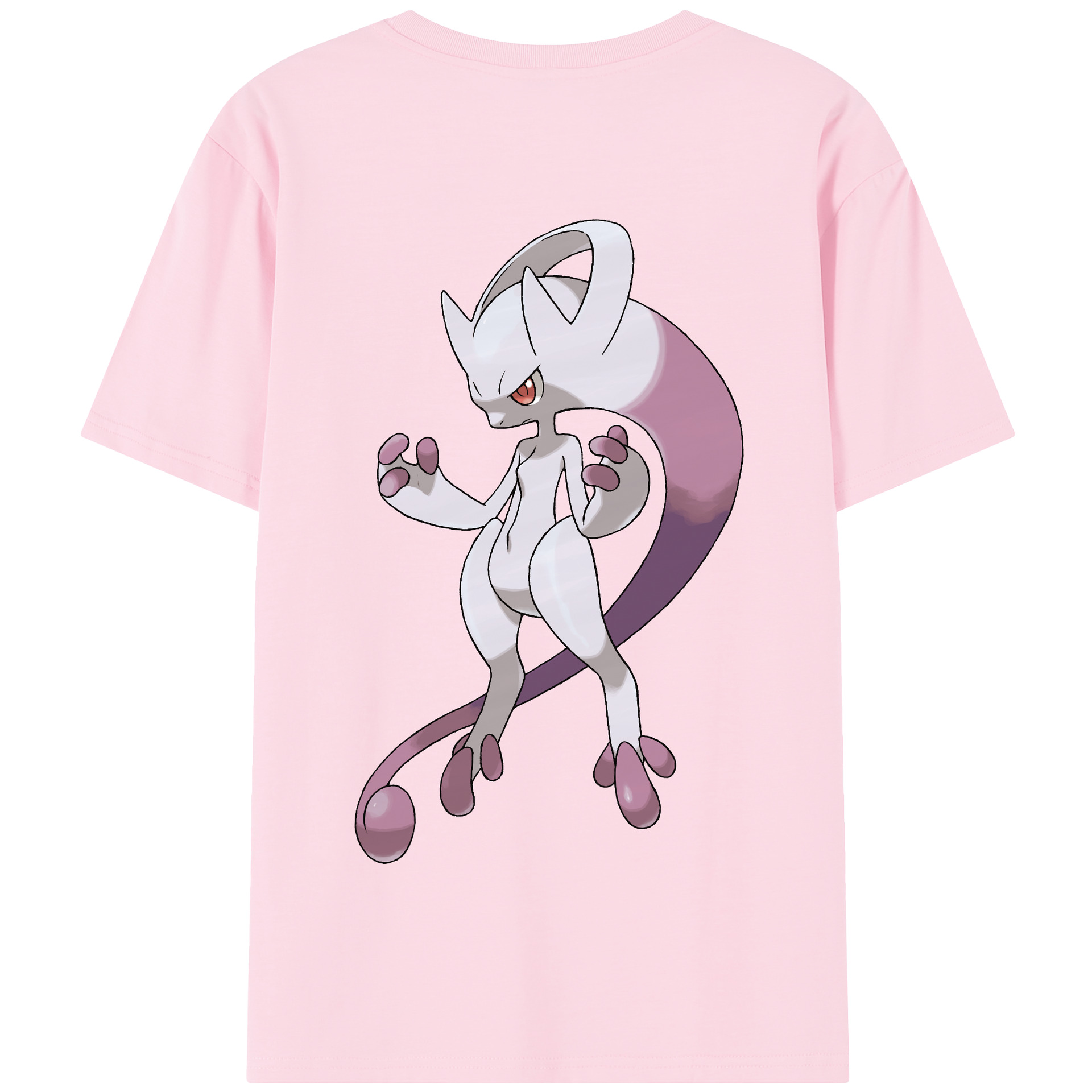 （画像用） ポケットモンスター Pokémon 綿100％半袖Tシャツ（背面プリント）