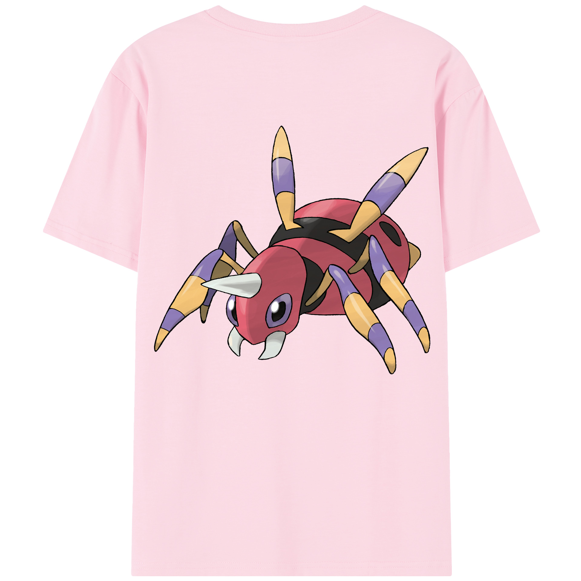 （画像用） ポケットモンスター Pokémon 綿100％半袖Tシャツ（背面プリント）