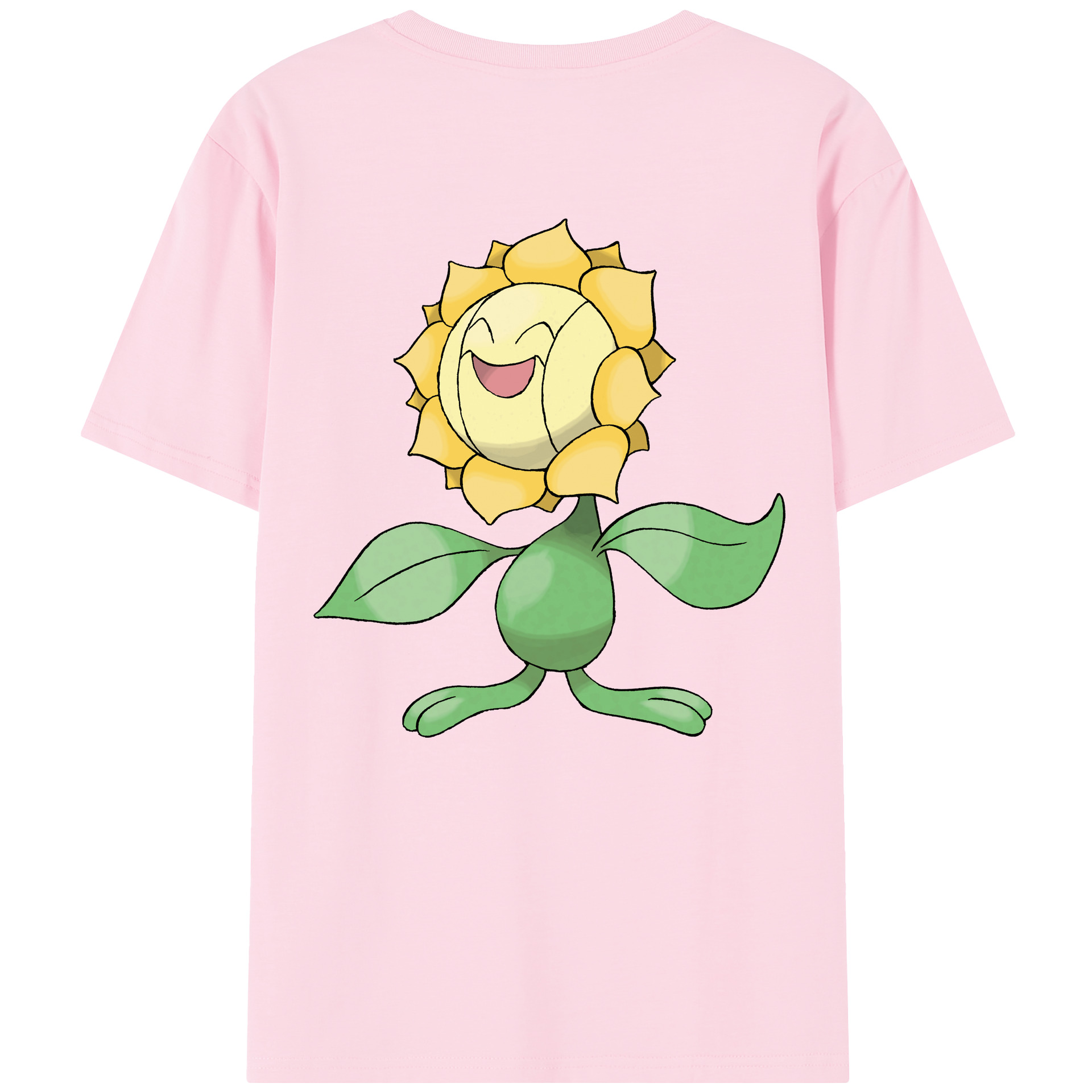 （画像用） ポケットモンスター Pokémon 綿100％半袖Tシャツ（背面プリント）