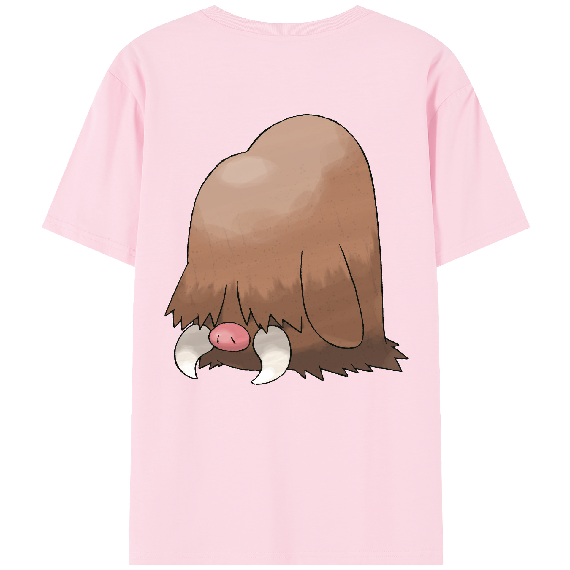 （画像用） ポケットモンスター Pokémon 綿100％半袖Tシャツ（背面プリント）