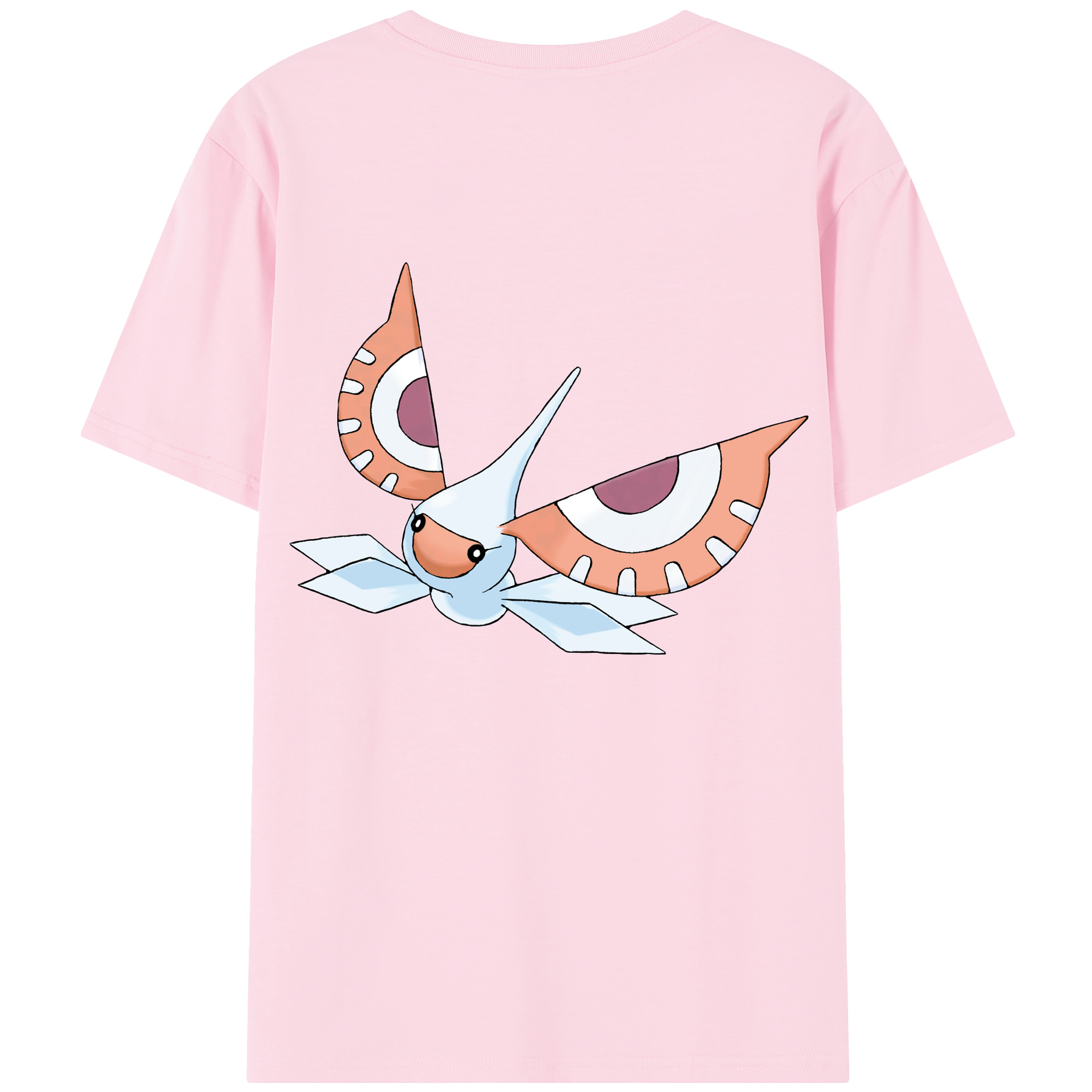 （画像用） ポケットモンスター Pokémon 綿100％半袖Tシャツ（背面プリント）