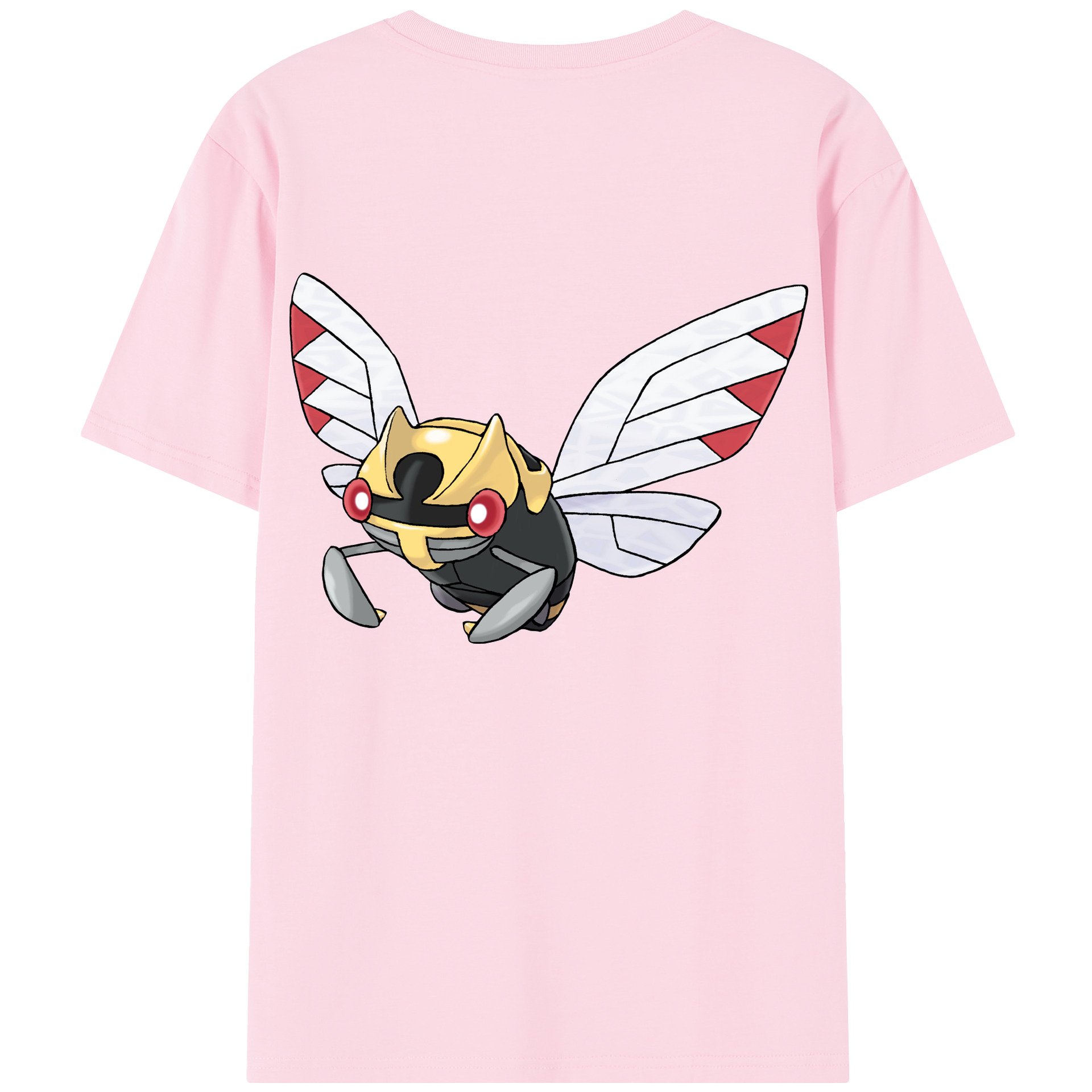 （画像用） ポケットモンスター Pokémon 綿100％半袖Tシャツ（背面プリント）