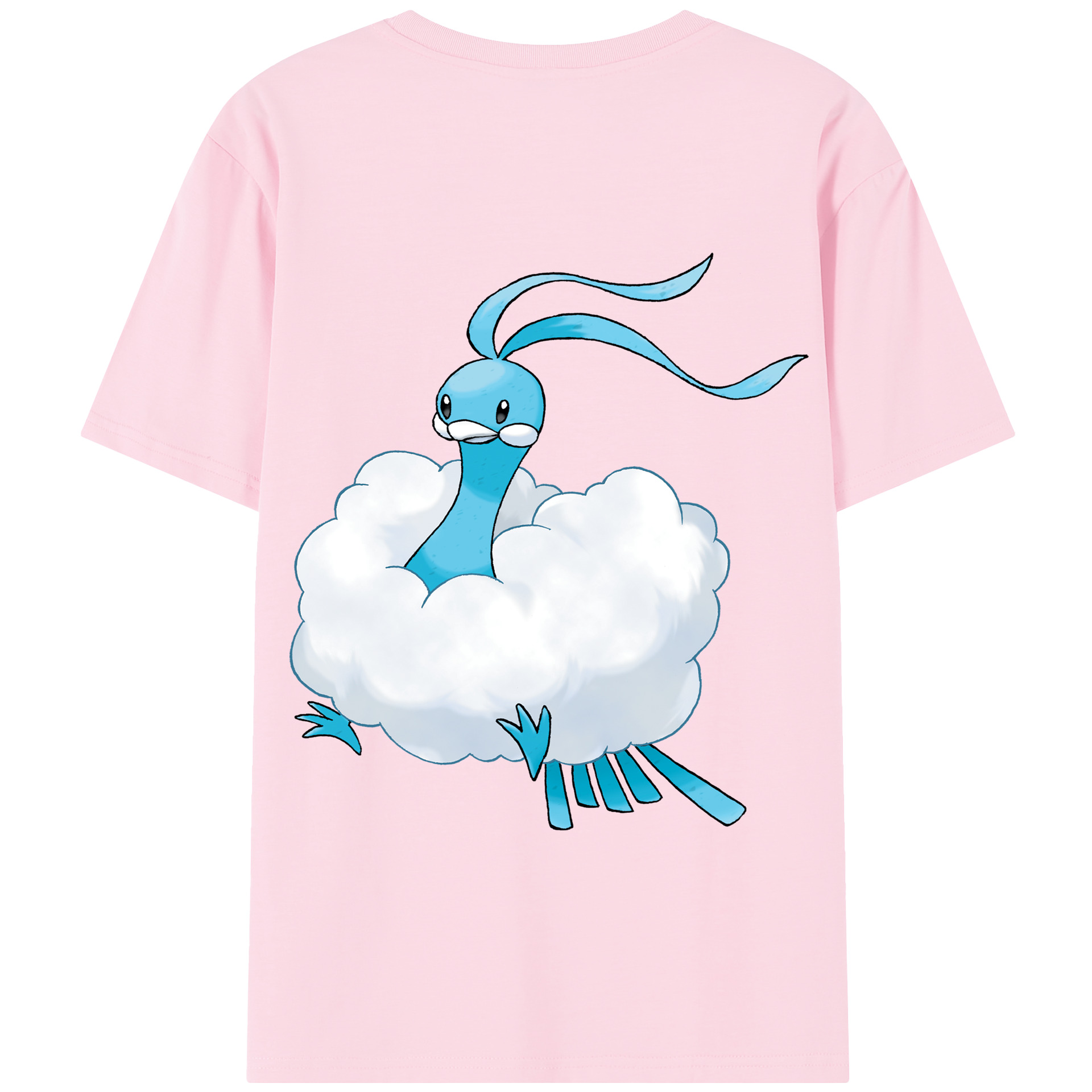 （画像用） ポケットモンスター Pokémon 綿100％半袖Tシャツ（背面プリント）