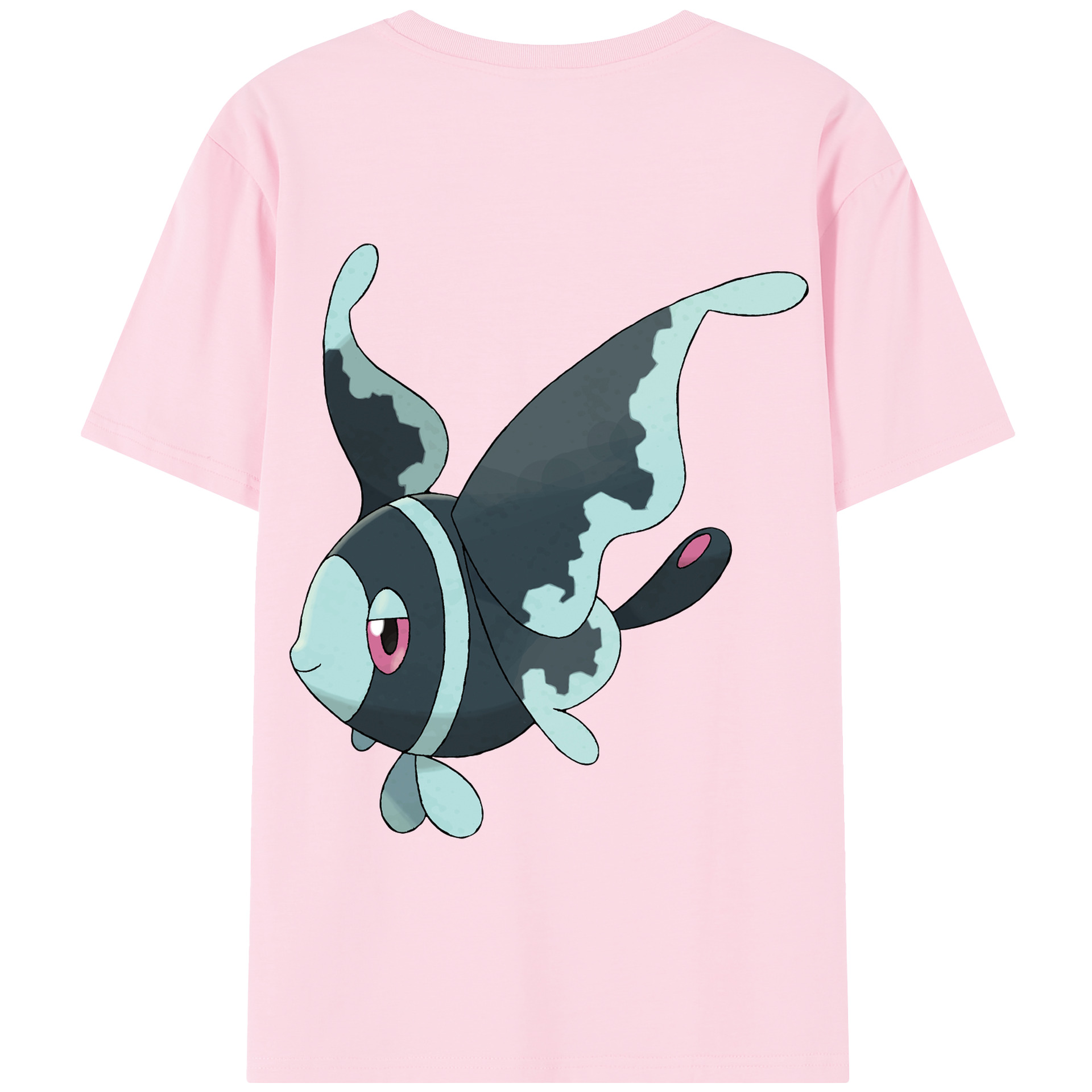 （画像用） ポケットモンスター Pokémon 綿100％半袖Tシャツ（背面プリント）