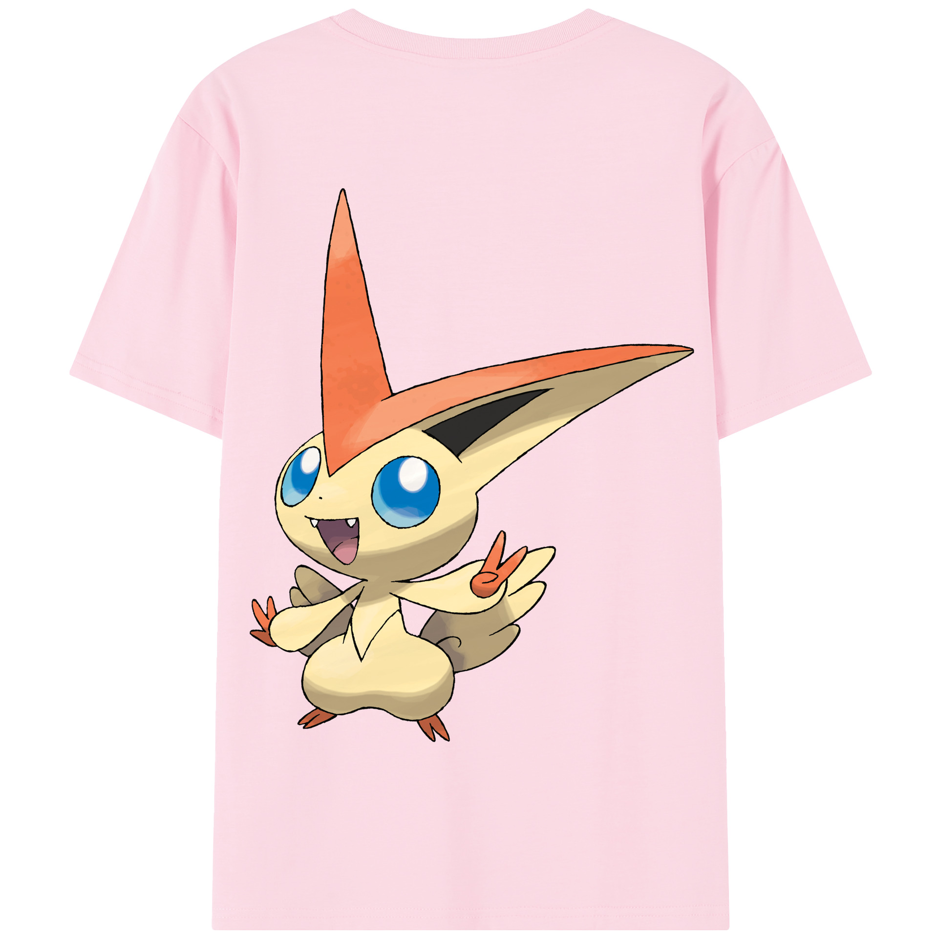 （画像用） ポケットモンスター Pokémon 綿100％半袖Tシャツ（背面プリント）