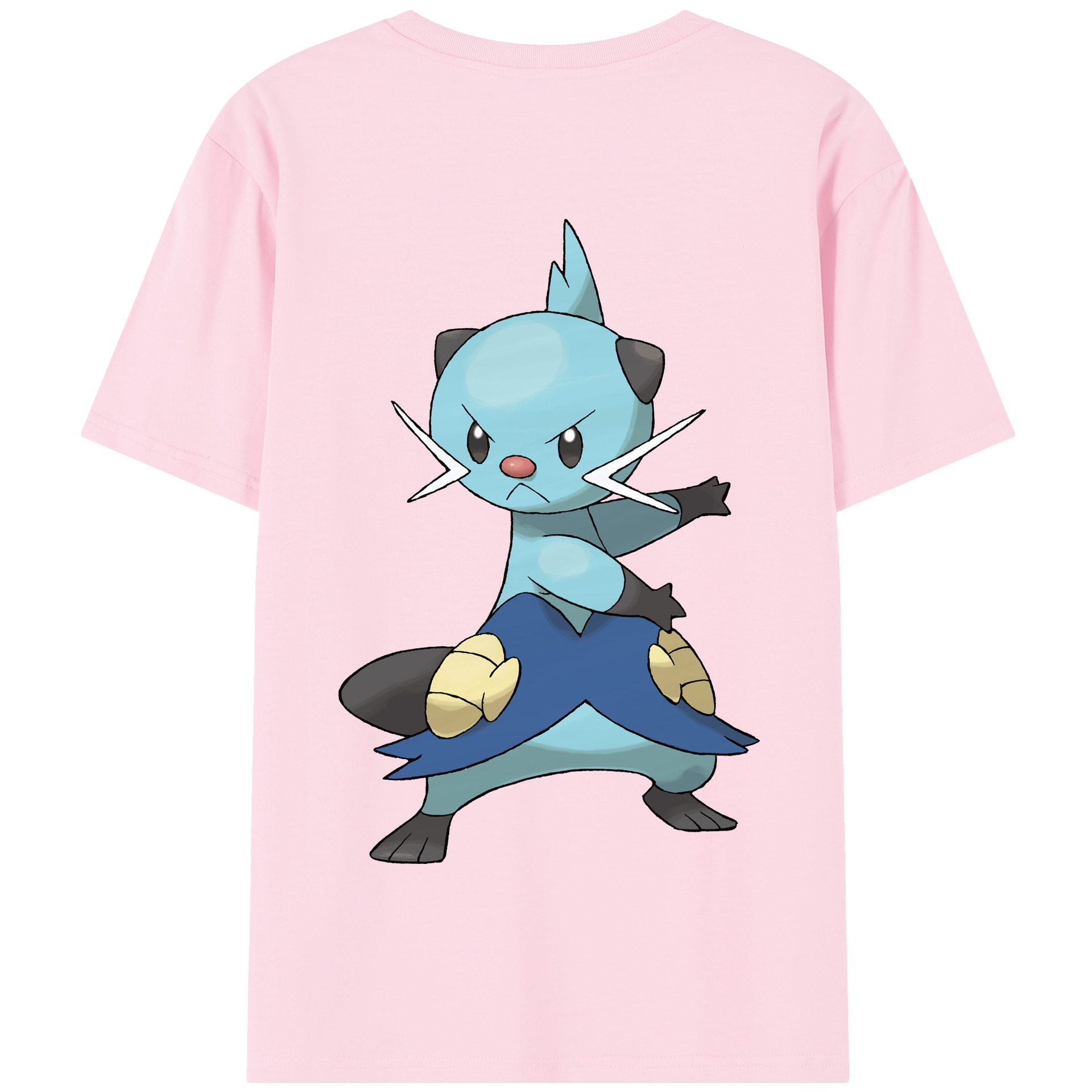 （画像用） ポケットモンスター Pokémon 綿100％半袖Tシャツ（背面プリント）
