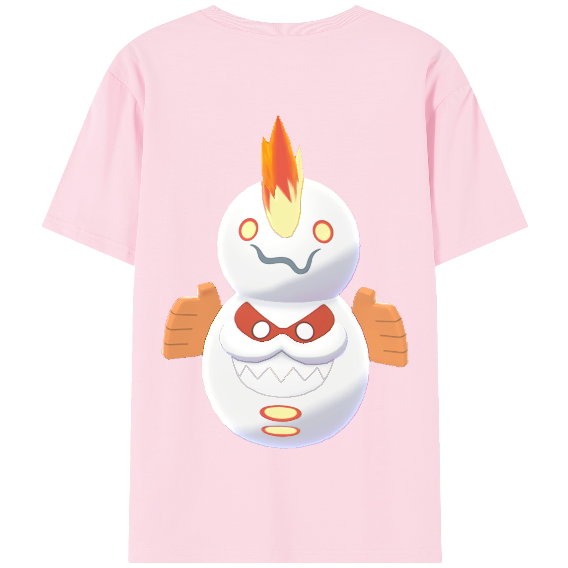 （画像用） ポケットモンスター Pokémon 綿100％半袖Tシャツ（背面プリント）