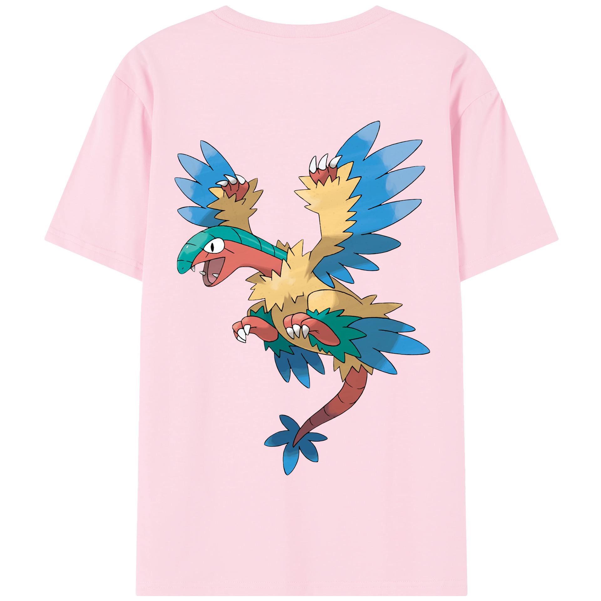 （画像用） ポケットモンスター Pokémon 綿100％半袖Tシャツ（背面プリント）
