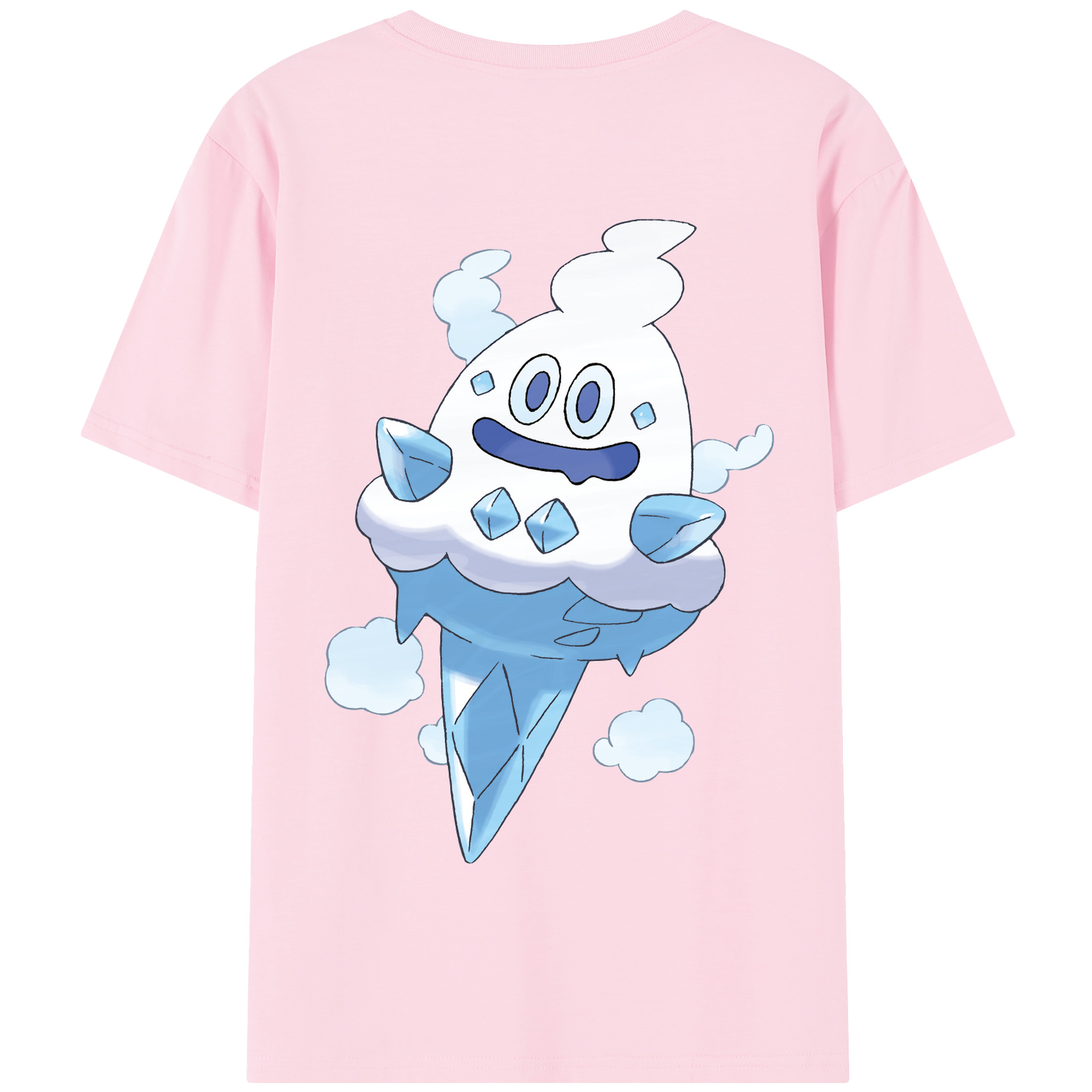 （画像用） ポケットモンスター Pokémon 綿100％半袖Tシャツ（背面プリント）