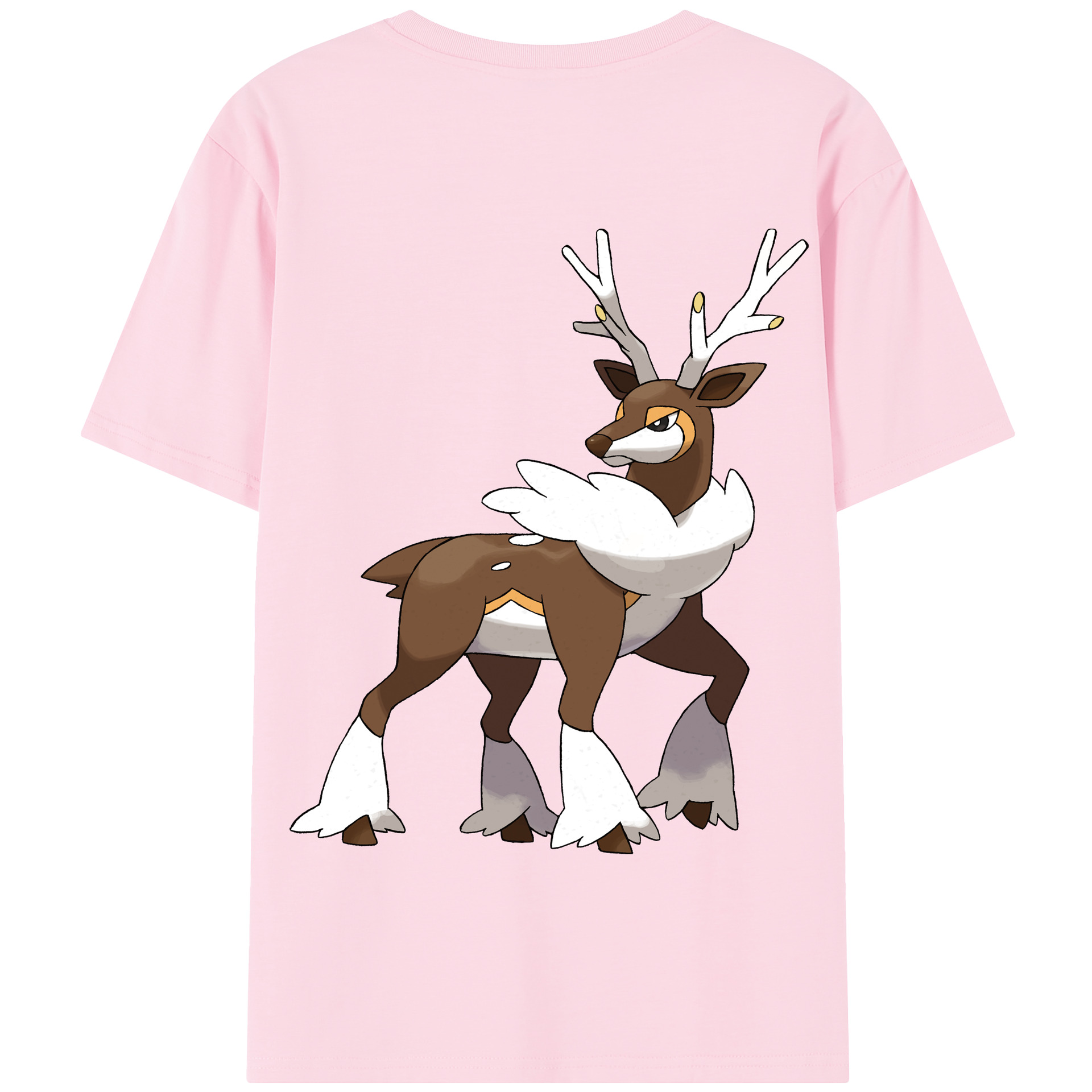 （画像用） ポケットモンスター Pokémon 綿100％半袖Tシャツ（背面プリント）