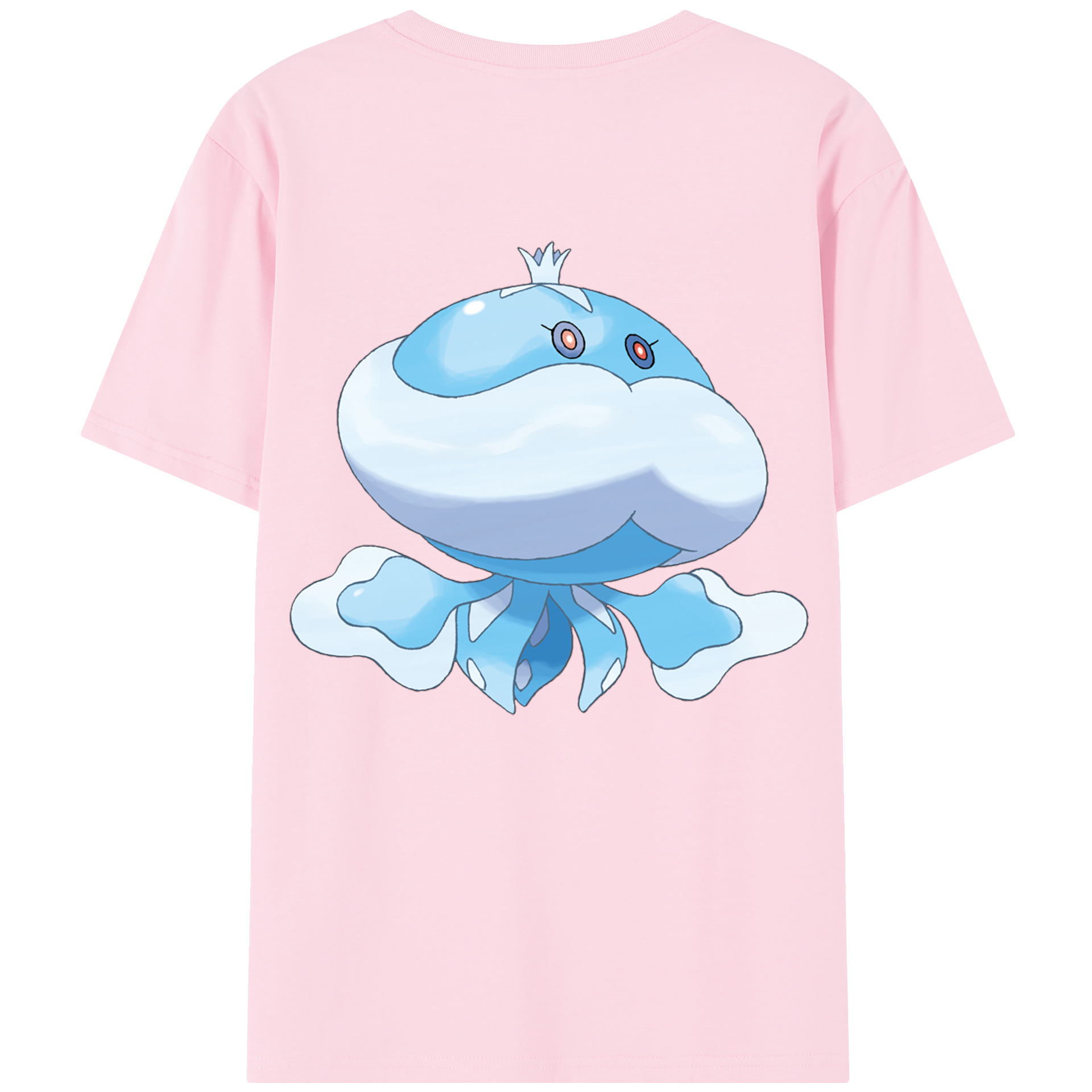 （画像用） ポケットモンスター Pokémon 綿100％半袖Tシャツ（背面プリント）