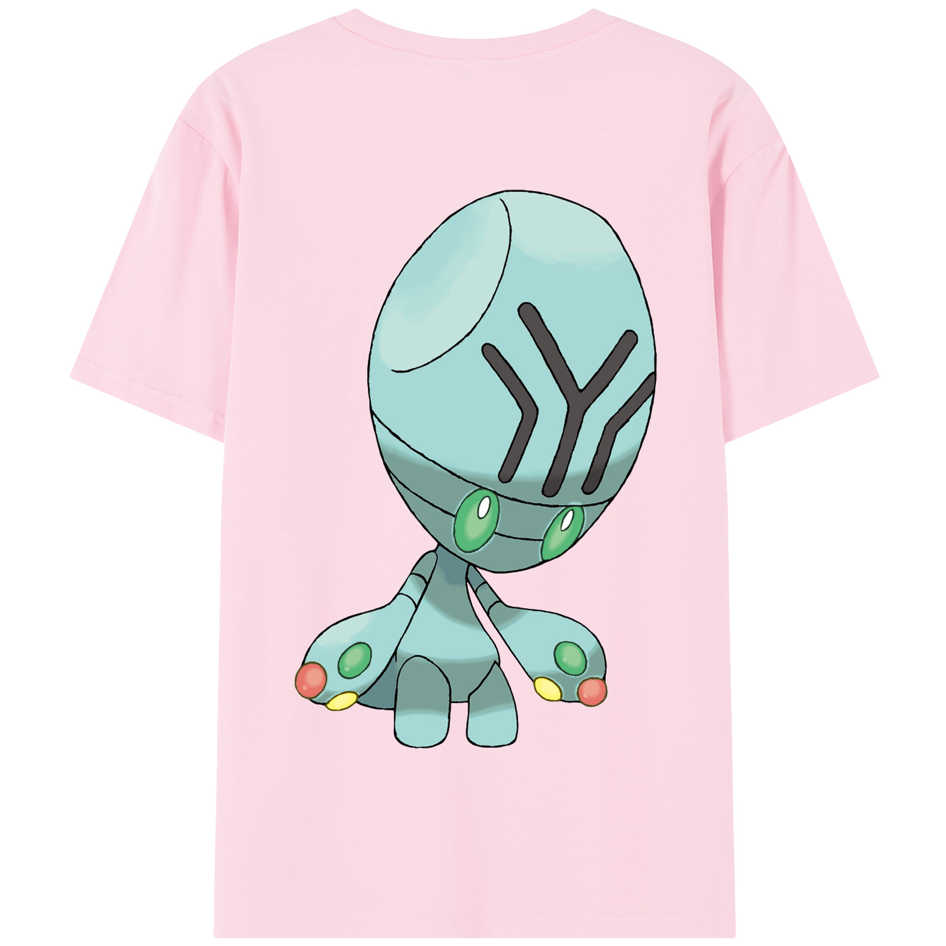 （画像用） ポケットモンスター Pokémon 綿100％半袖Tシャツ（背面プリント）