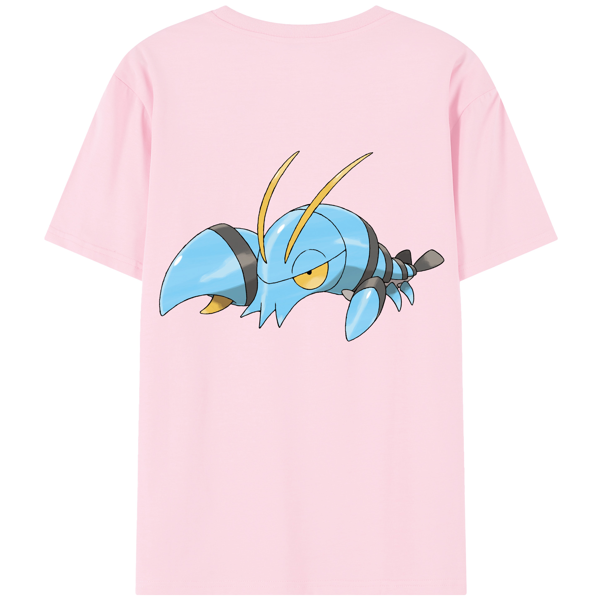 （画像用） ポケットモンスター Pokémon 綿100％半袖Tシャツ（背面プリント）