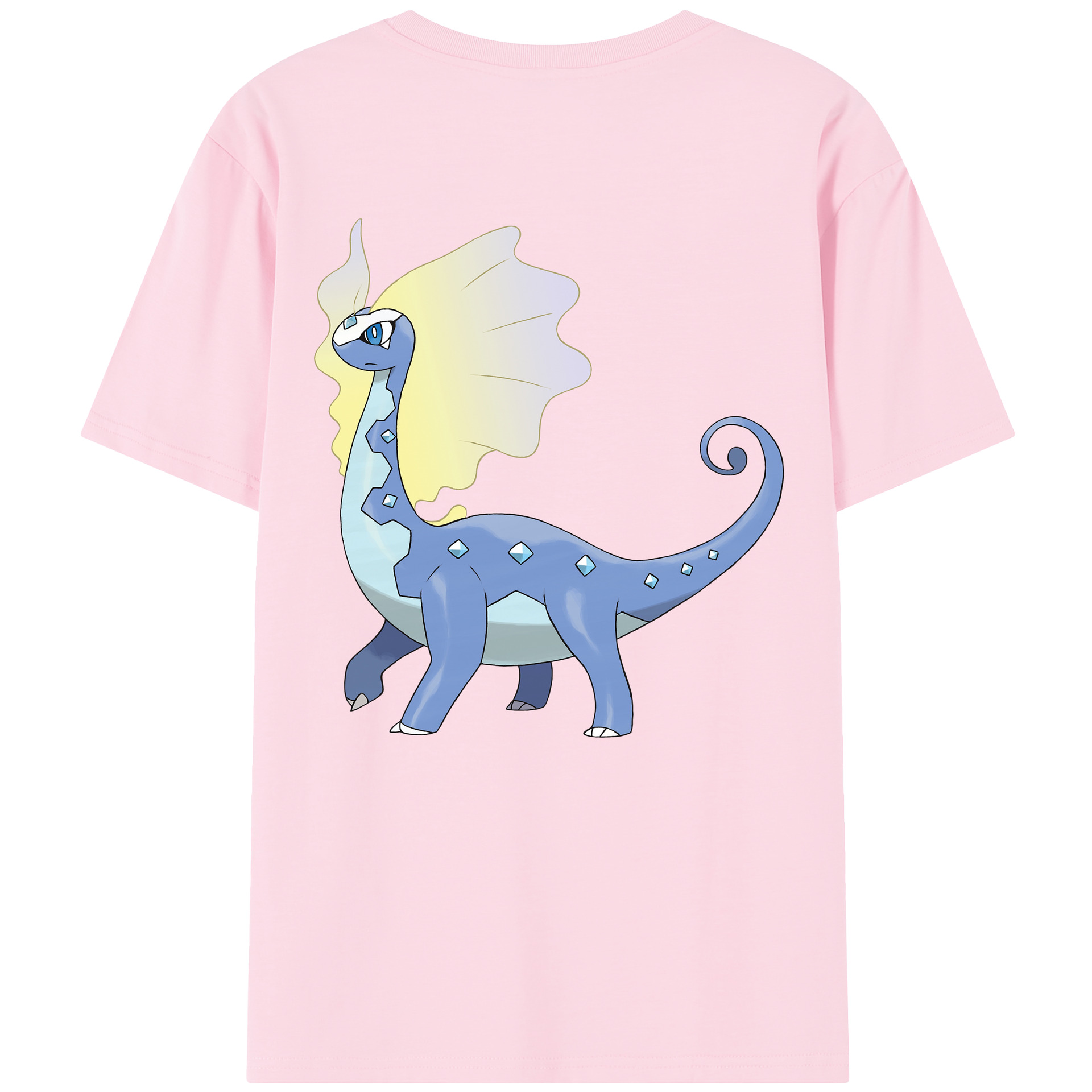 （画像用） ポケットモンスター Pokémon 綿100％半袖Tシャツ（背面プリント）