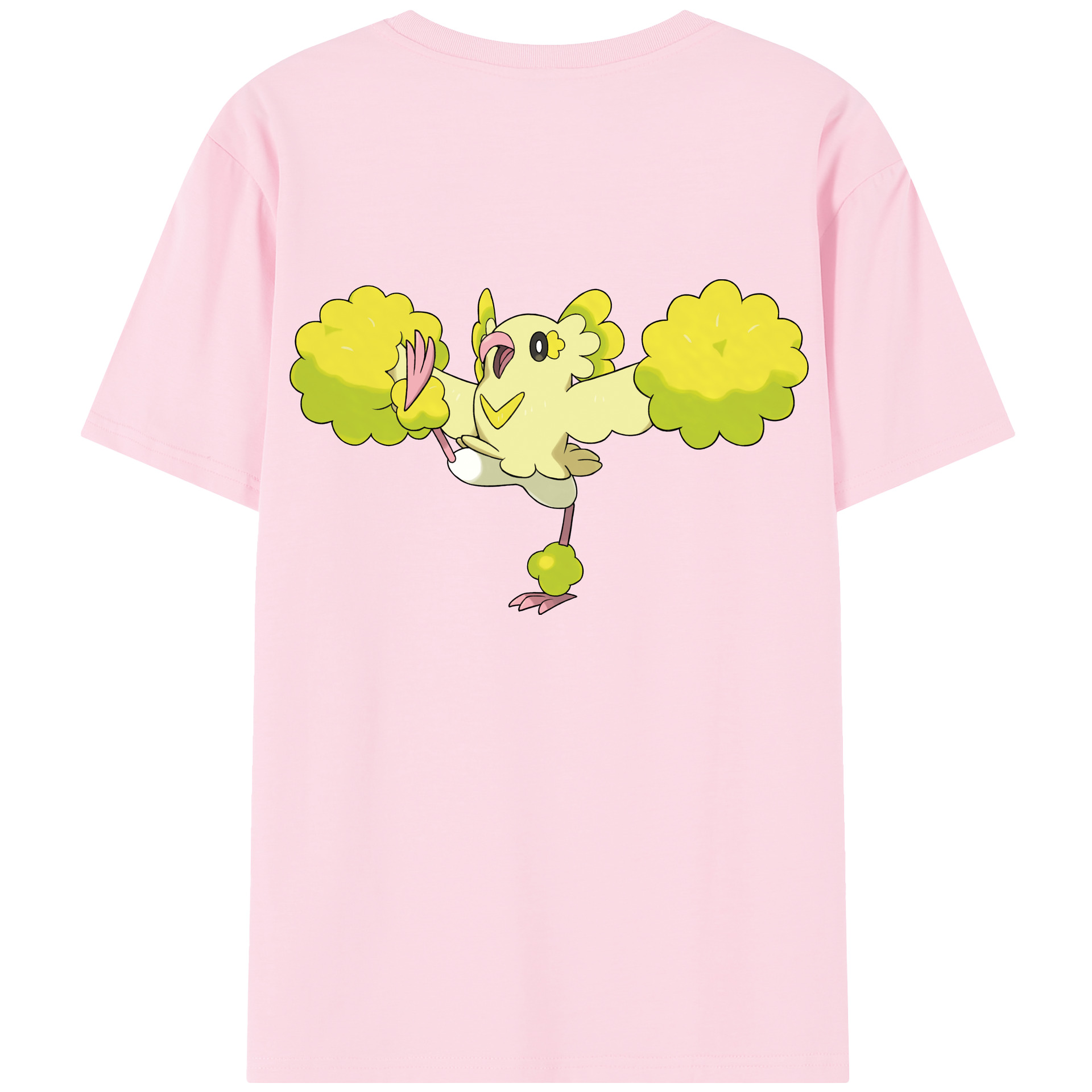 （画像用） ポケットモンスター Pokémon 綿100％半袖Tシャツ（背面プリント）