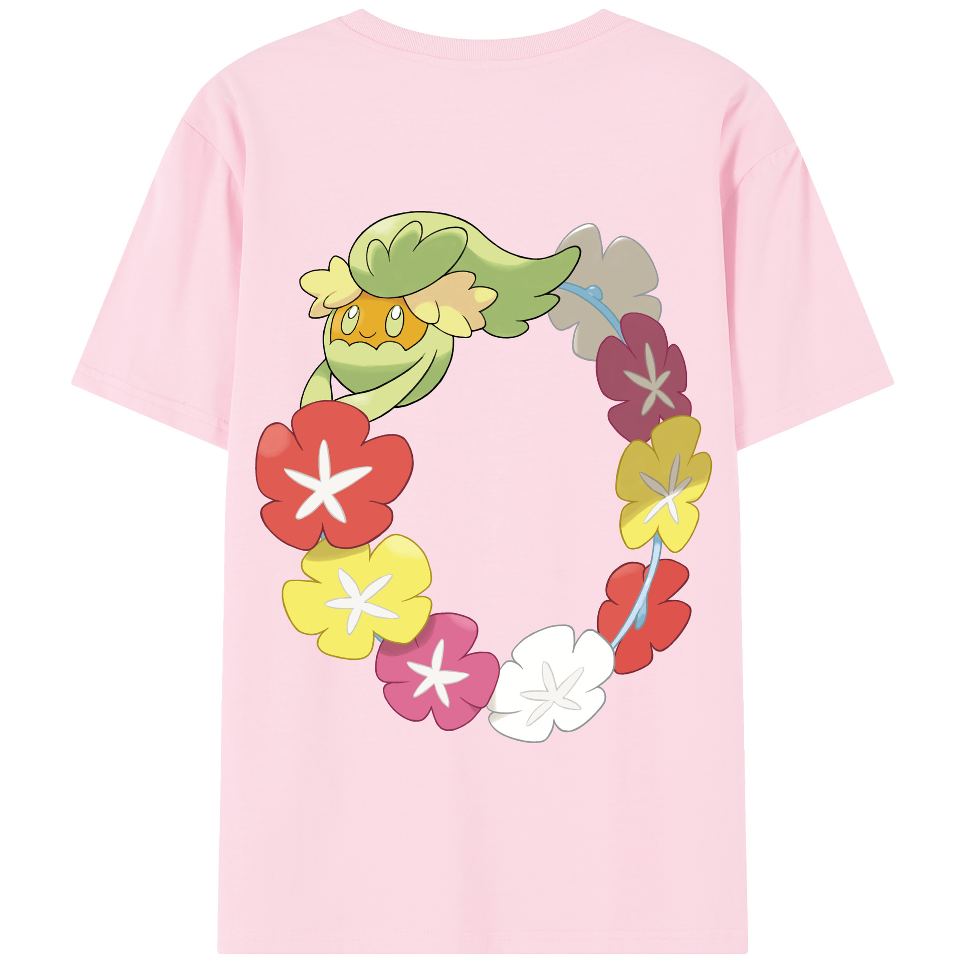 （画像用） ポケットモンスター Pokémon 綿100％半袖Tシャツ（背面プリント）