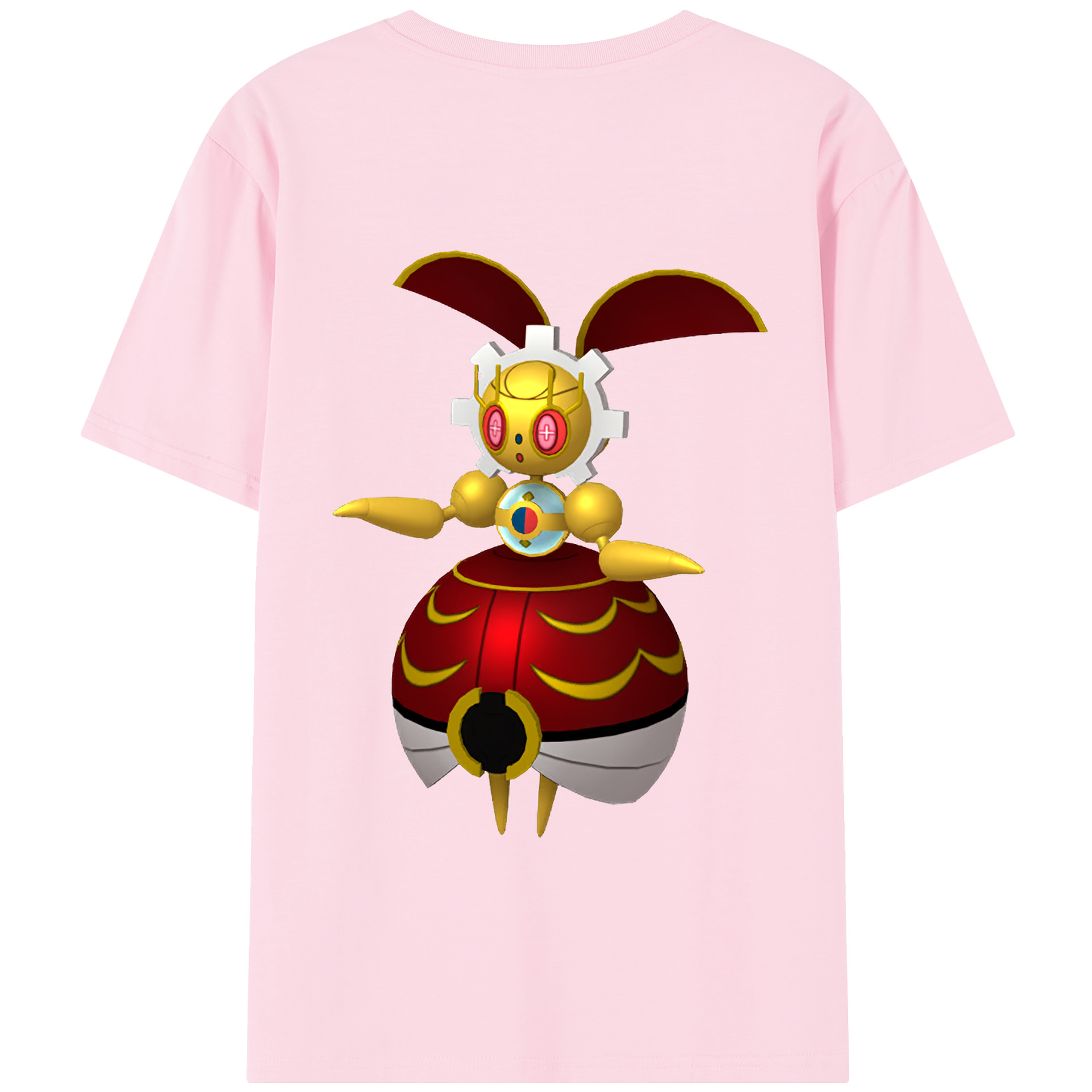 （画像用） ポケットモンスター Pokémon 綿100％半袖Tシャツ（背面プリント）