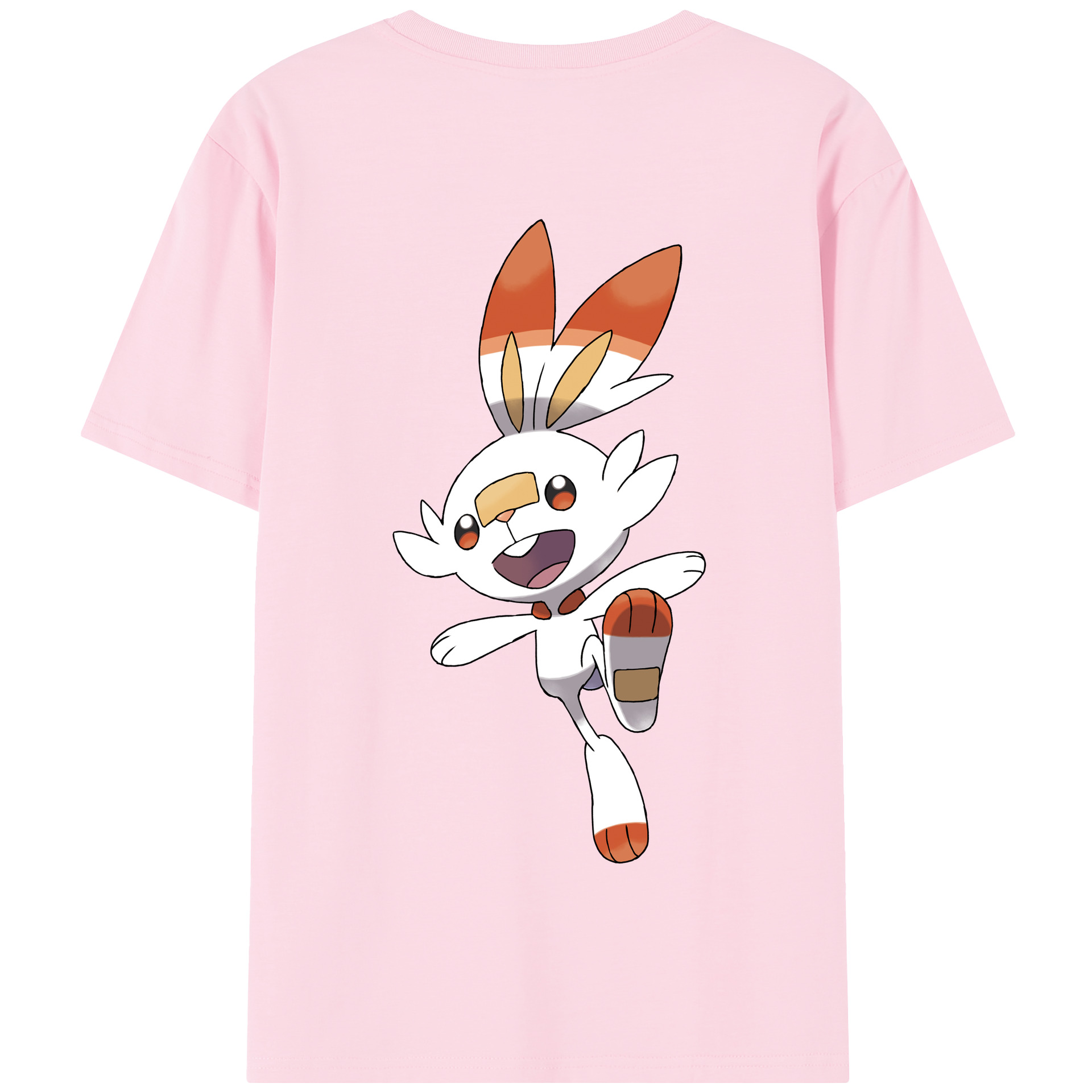 （画像用） ポケットモンスター Pokémon 綿100％半袖Tシャツ（背面プリント）