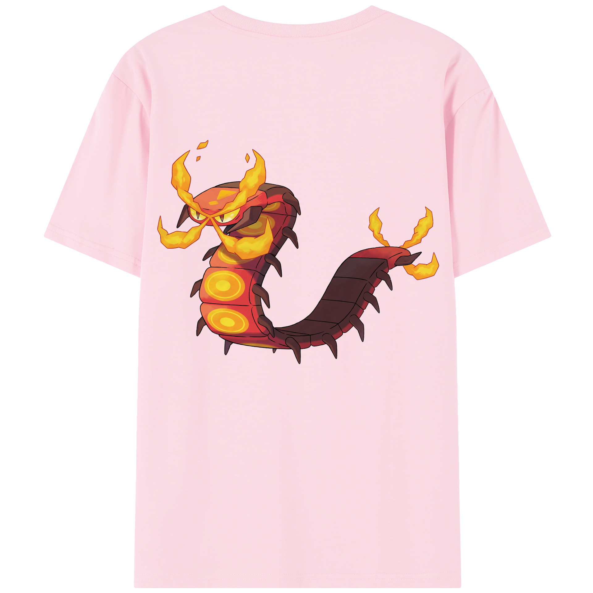 （画像用） ポケットモンスター Pokémon 綿100％半袖Tシャツ（背面プリント）