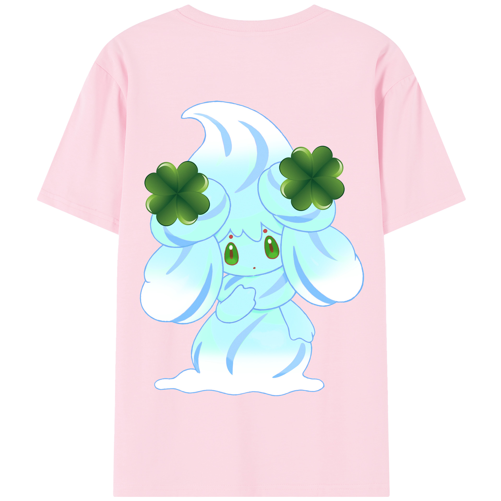 （画像用） ポケットモンスター Pokémon 綿100％半袖Tシャツ（背面プリント）