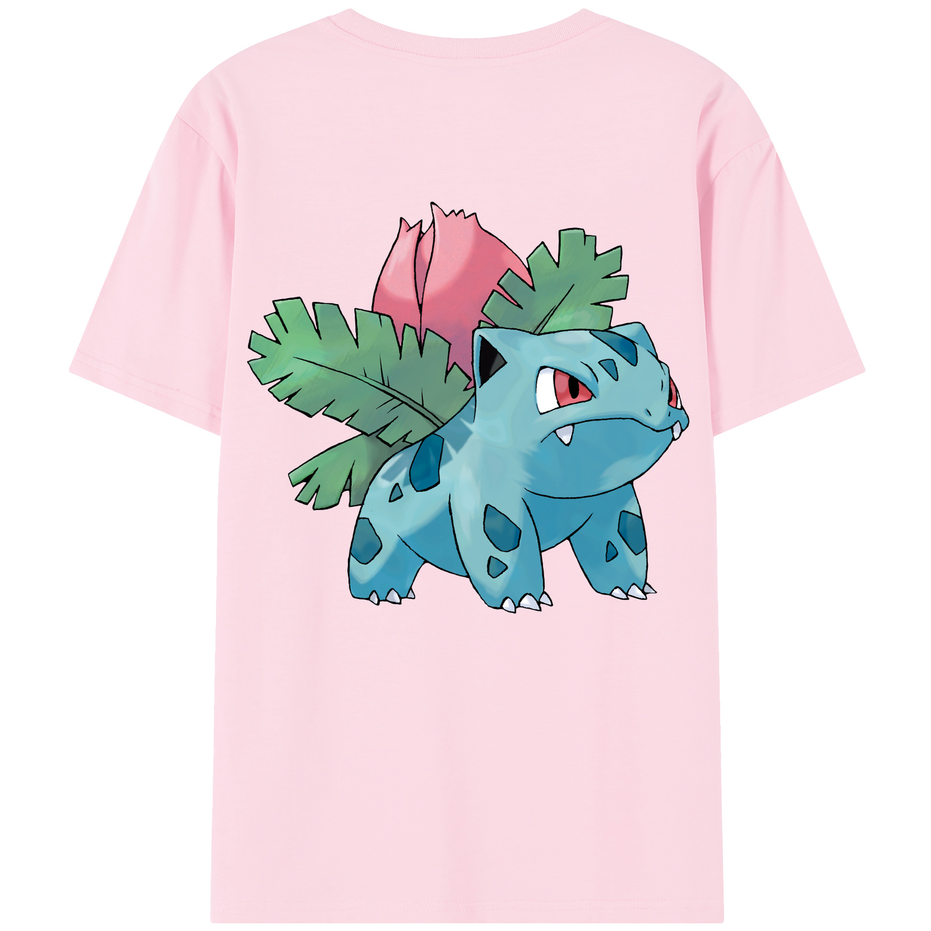 （画像用） ポケットモンスター Pokémon 綿100％半袖Tシャツ（背面プリント）