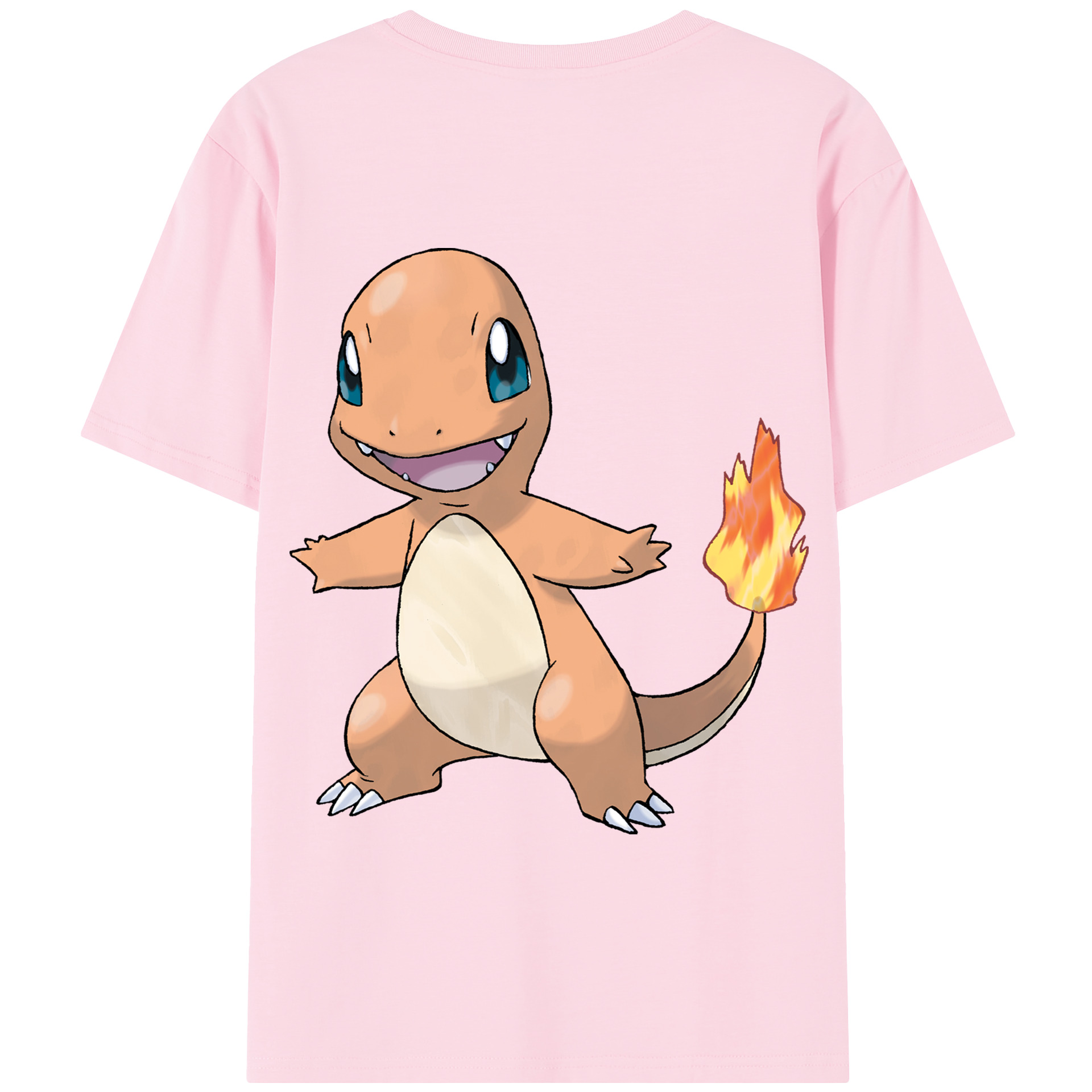 （画像用） ポケットモンスター Pokémon 綿100％半袖Tシャツ（背面プリント）