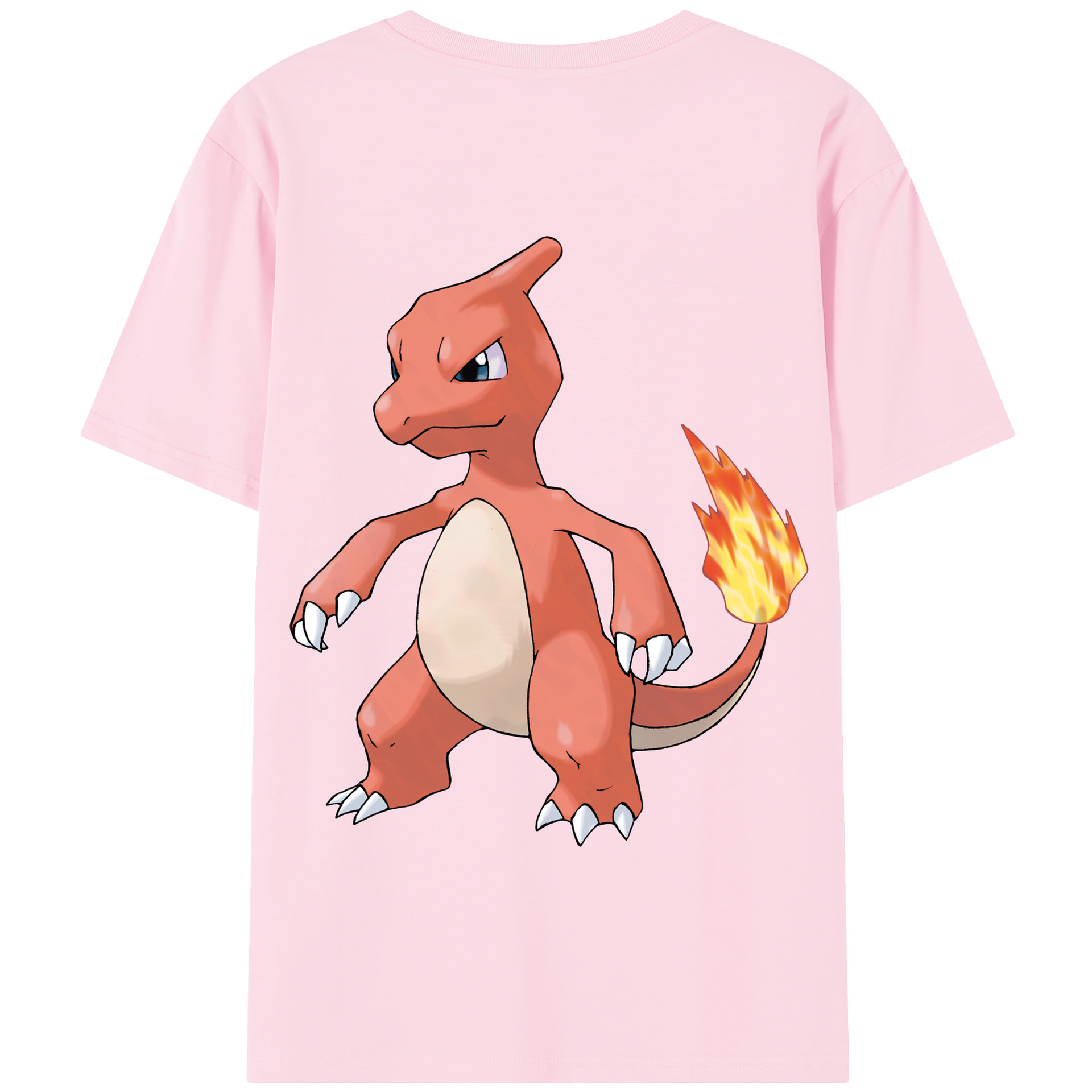 （画像用） ポケットモンスター Pokémon 綿100％半袖Tシャツ（背面プリント）