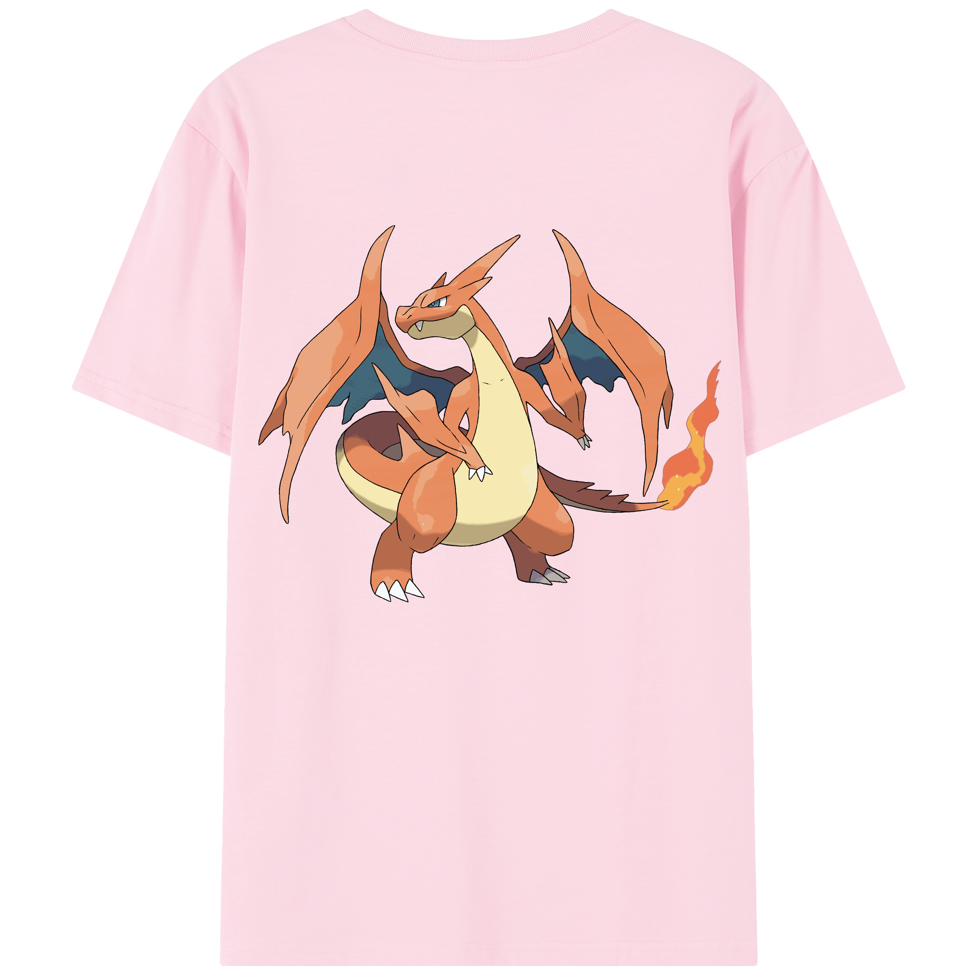 （画像用） ポケットモンスター Pokémon 綿100％半袖Tシャツ（背面プリント）