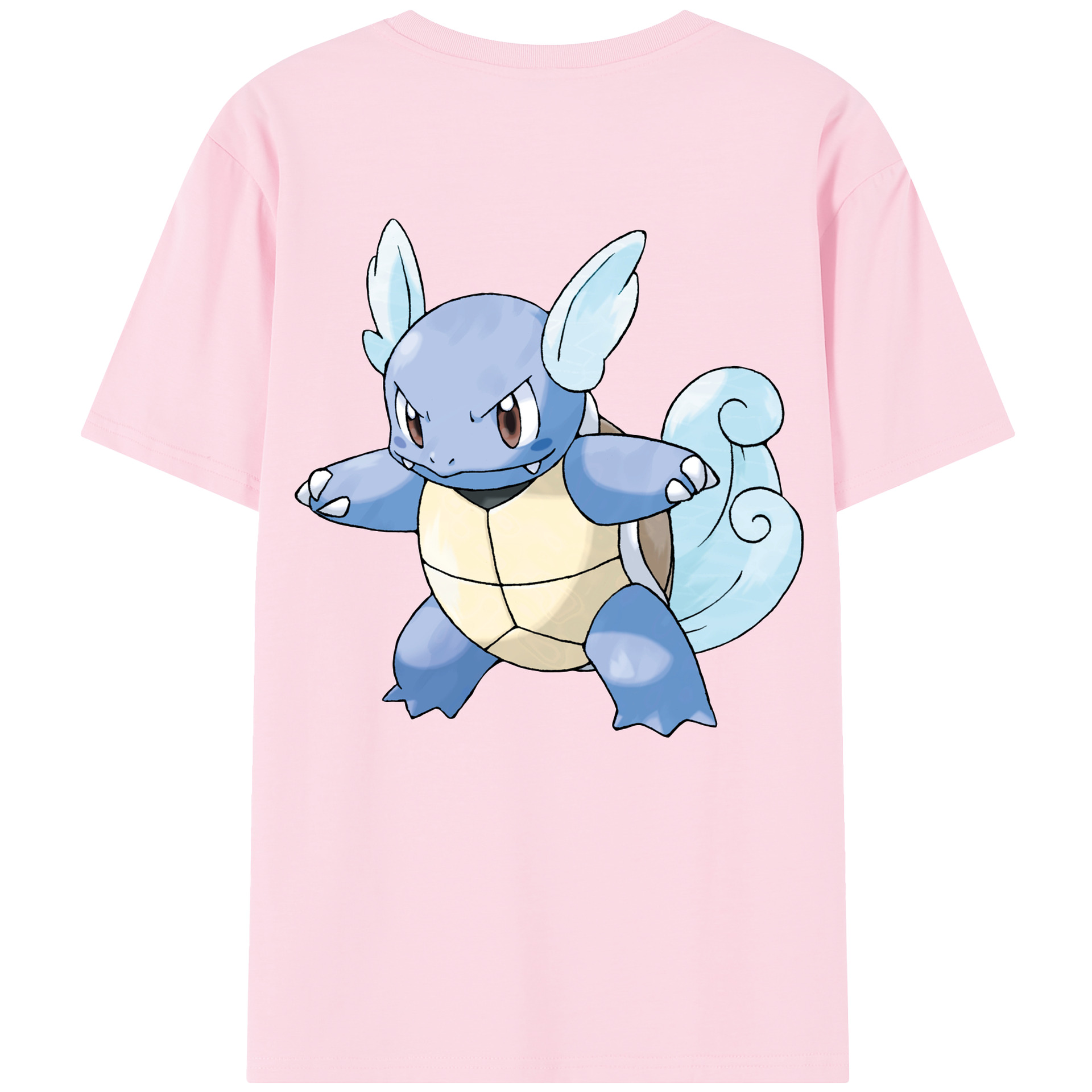 （画像用） ポケットモンスター Pokémon 綿100％半袖Tシャツ（背面プリント）