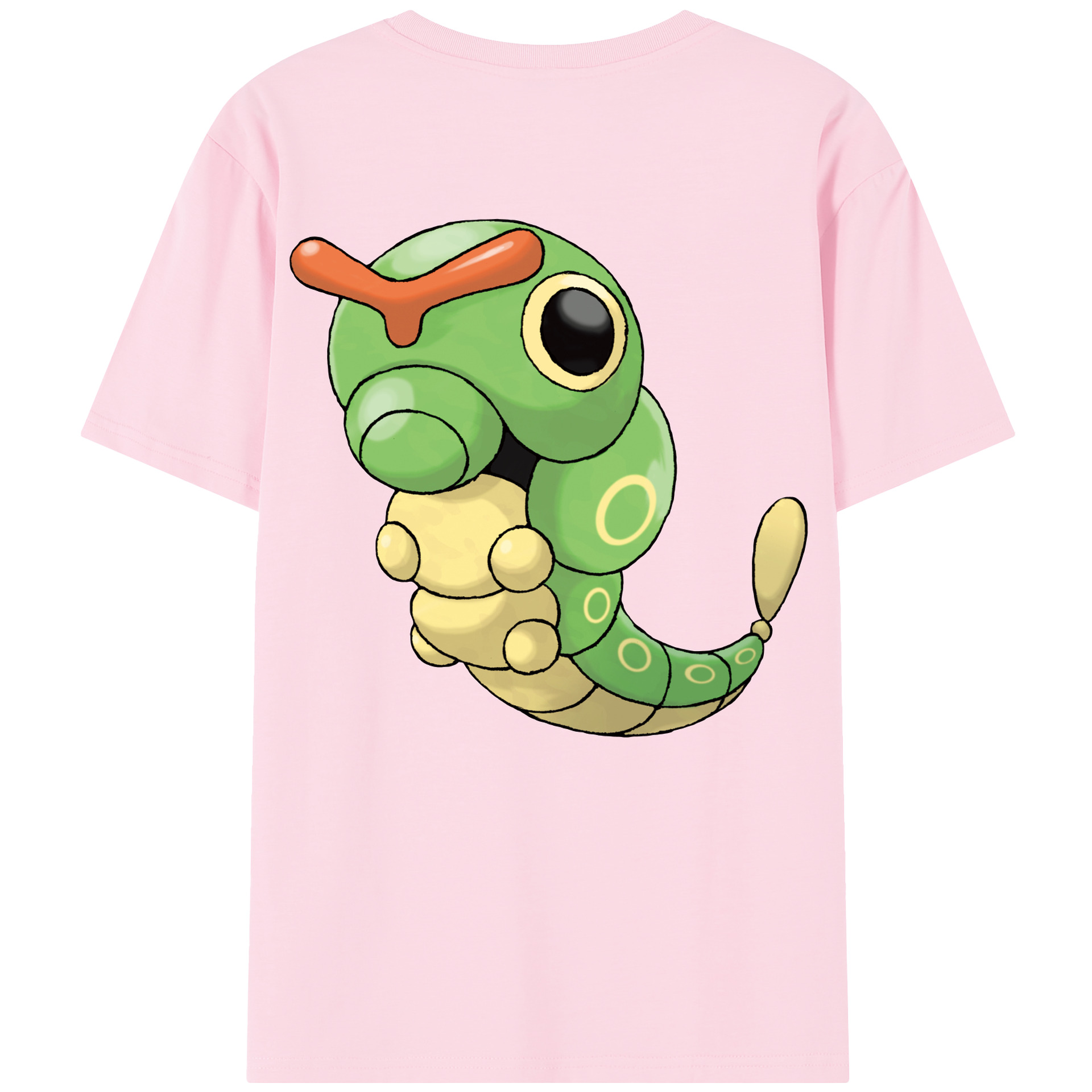 （画像用） ポケットモンスター Pokémon 綿100％半袖Tシャツ（背面プリント）