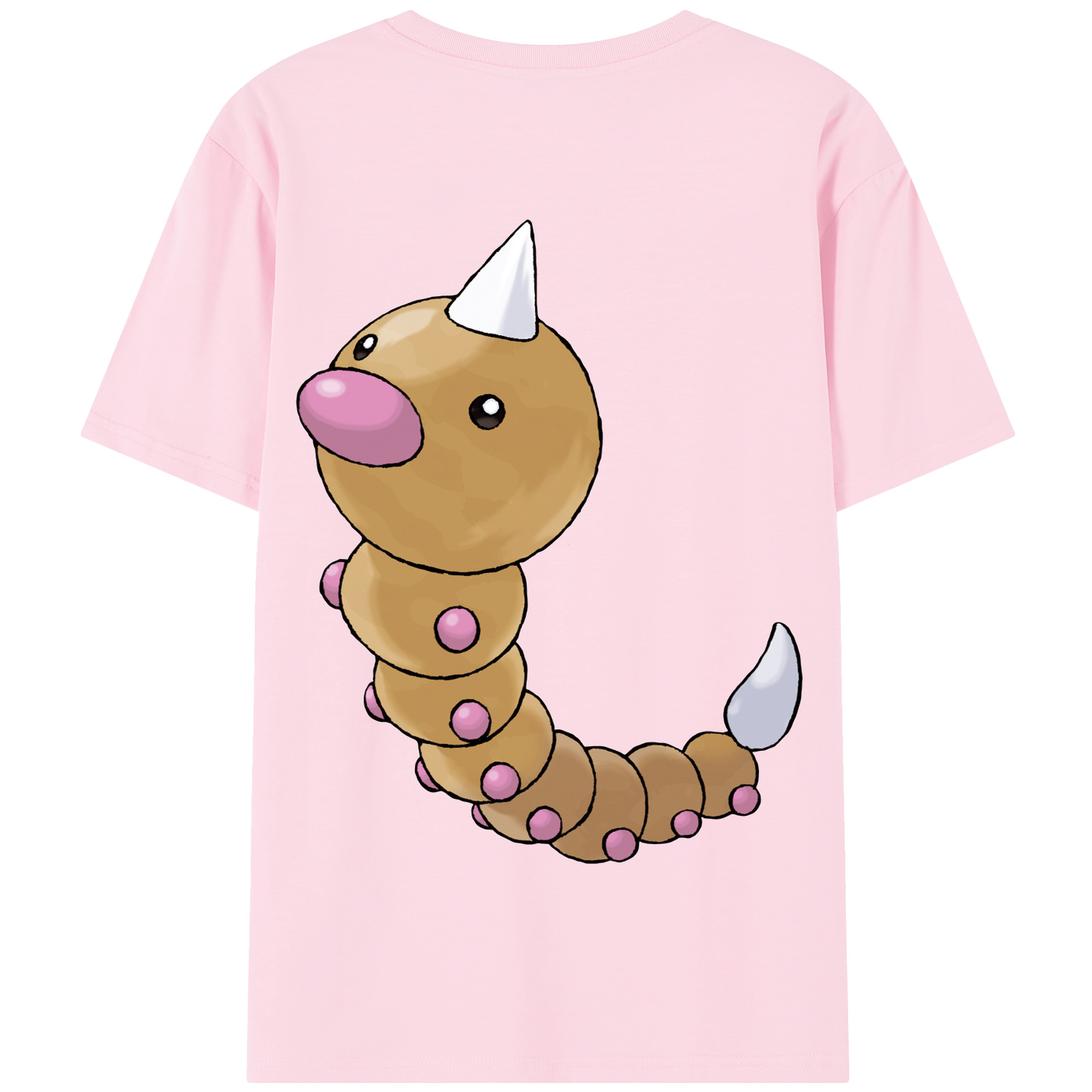 （画像用） ポケットモンスター Pokémon 綿100％半袖Tシャツ（背面プリント）