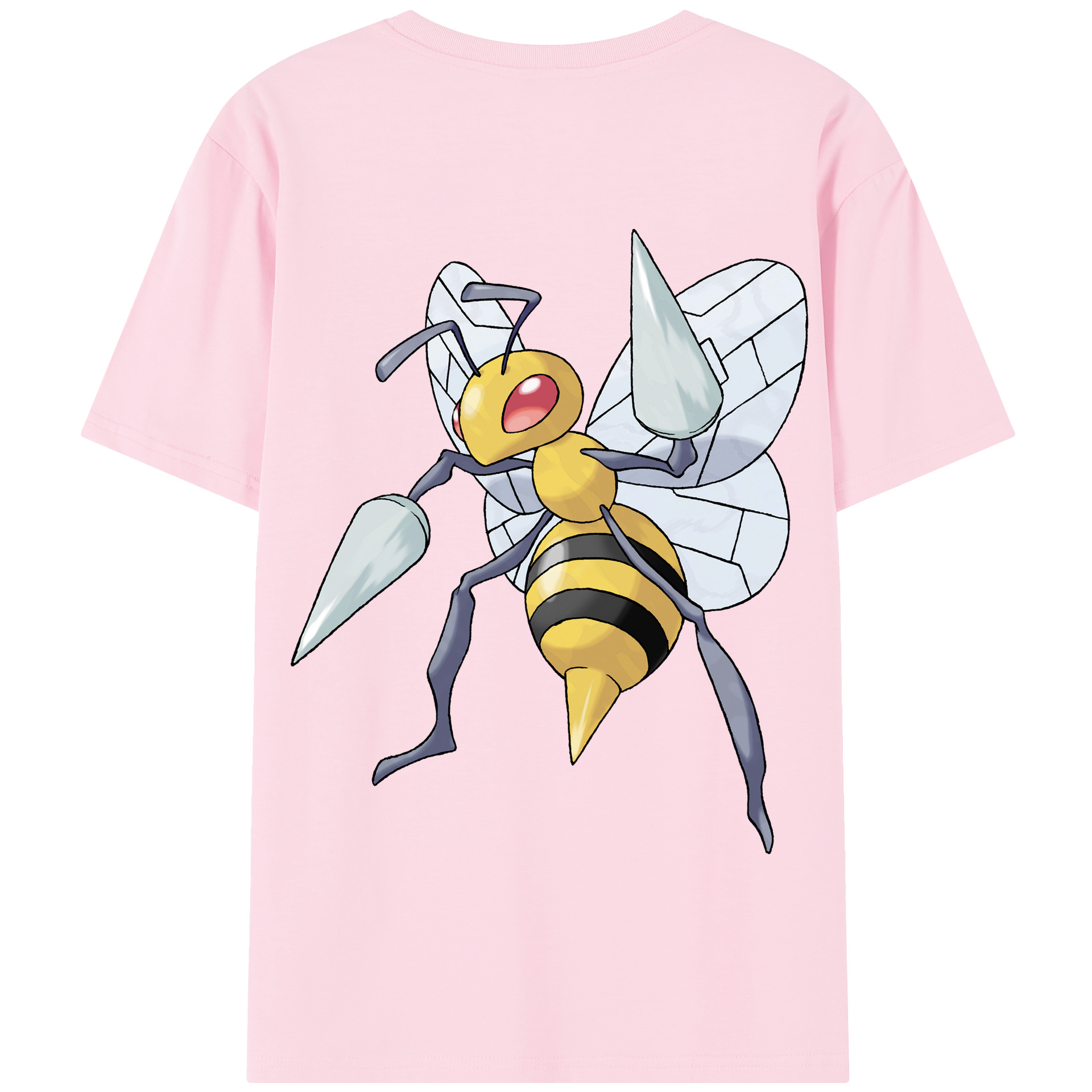 （画像用） ポケットモンスター Pokémon 綿100％半袖Tシャツ（背面プリント）