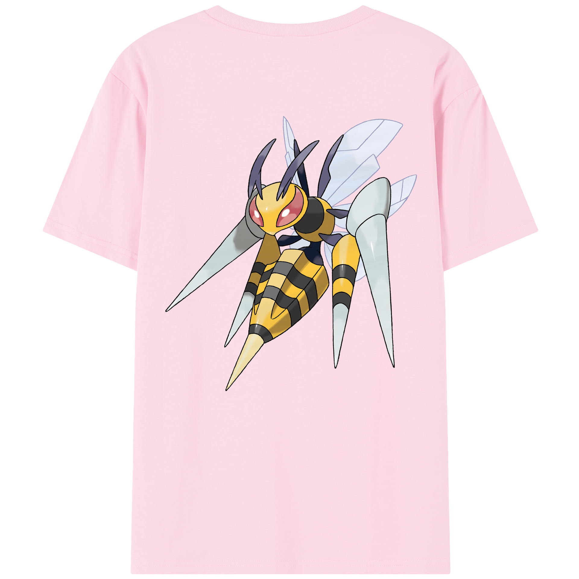 （画像用） ポケットモンスター Pokémon 綿100％半袖Tシャツ（背面プリント）