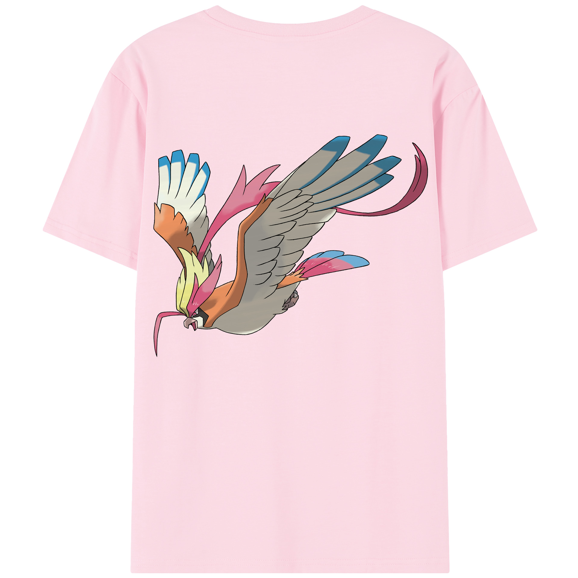 （画像用） ポケットモンスター Pokémon 綿100％半袖Tシャツ（背面プリント）