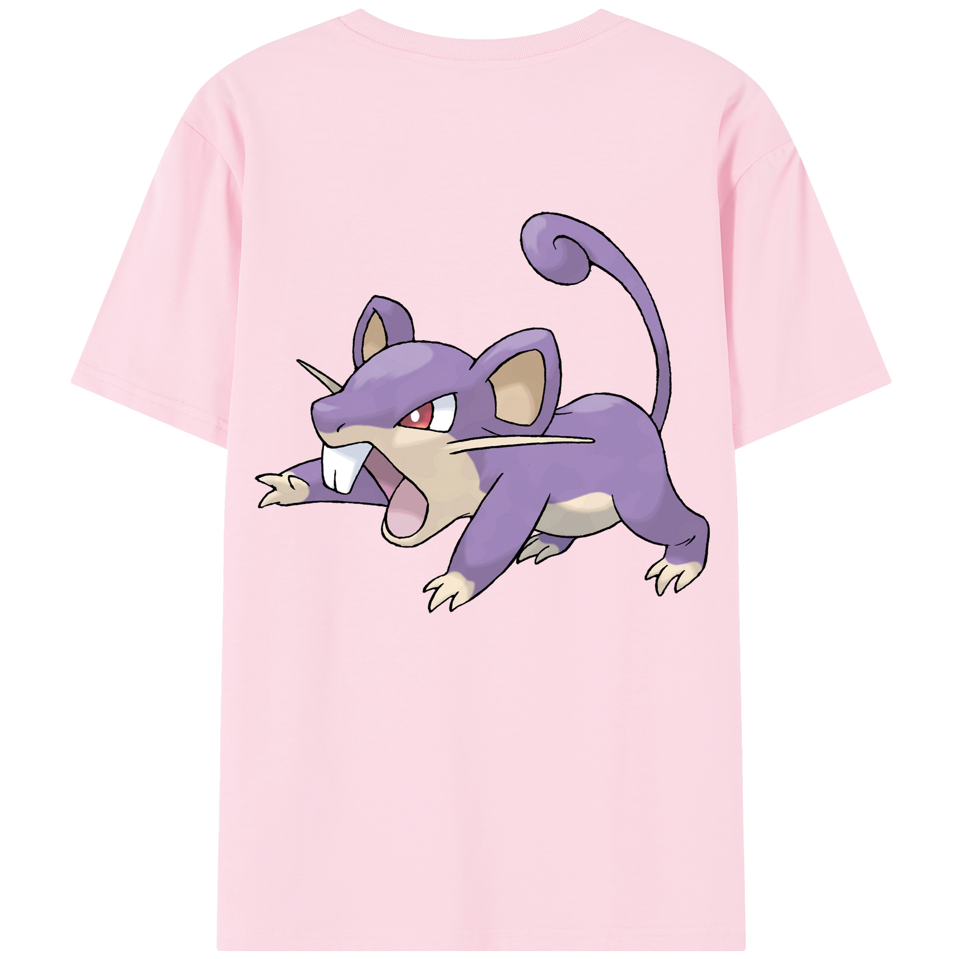 （画像用） ポケットモンスター Pokémon 綿100％半袖Tシャツ（背面プリント）