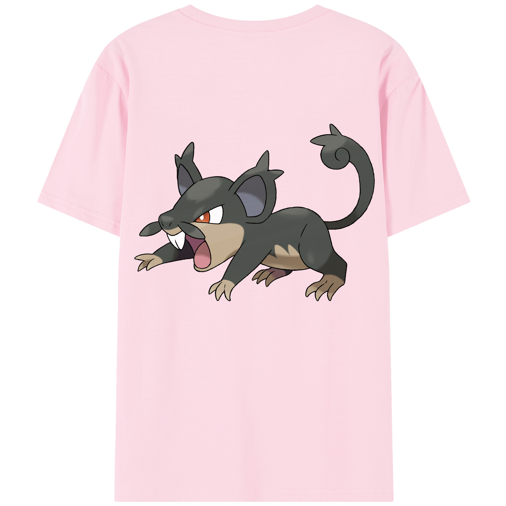 （画像用） ポケットモンスター Pokémon 綿100％半袖Tシャツ（背面プリント）