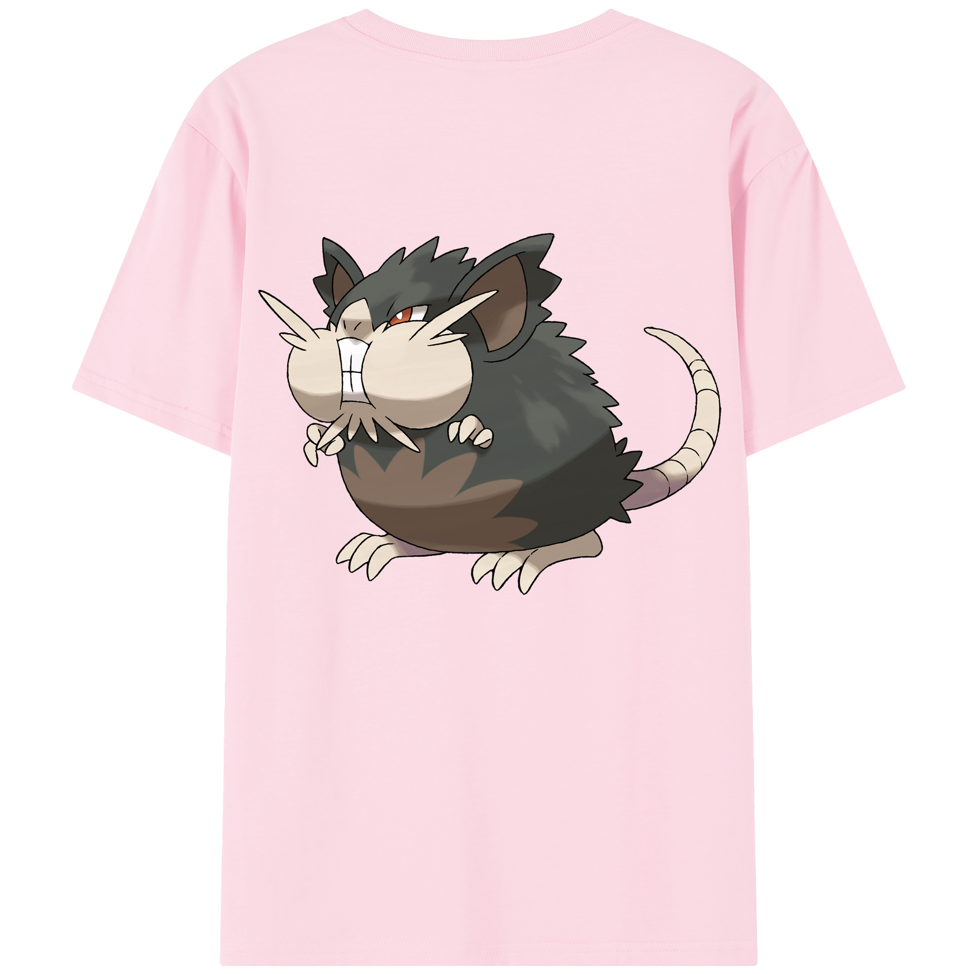 （画像用） ポケットモンスター Pokémon 綿100％半袖Tシャツ（背面プリント）