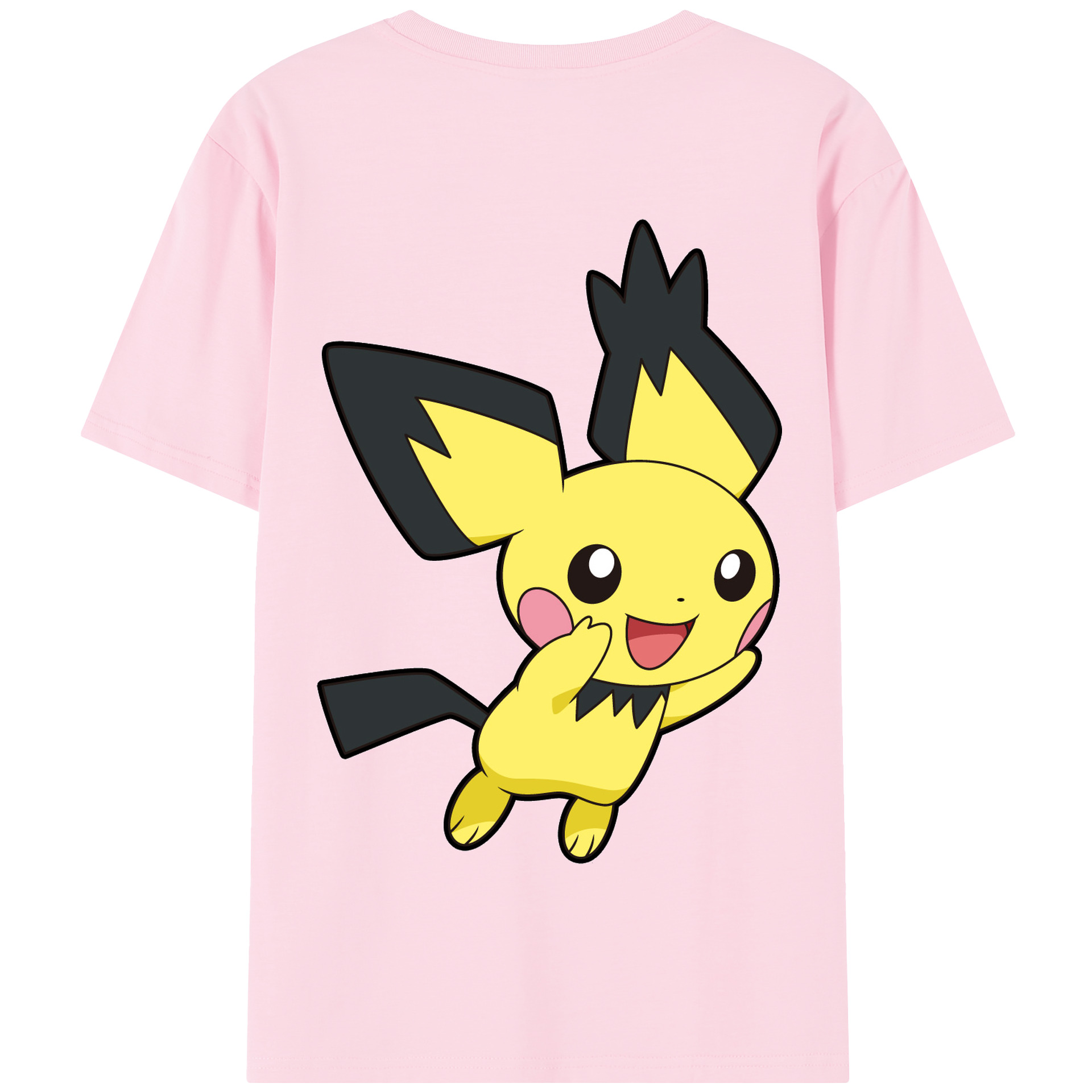 （画像用） ポケットモンスター Pokémon 綿100％半袖Tシャツ（背面プリント）