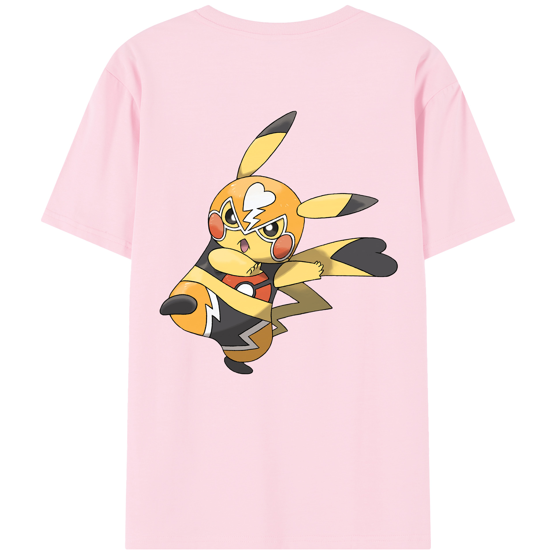 （画像用） ポケットモンスター Pokémon 綿100％半袖Tシャツ（背面プリント）