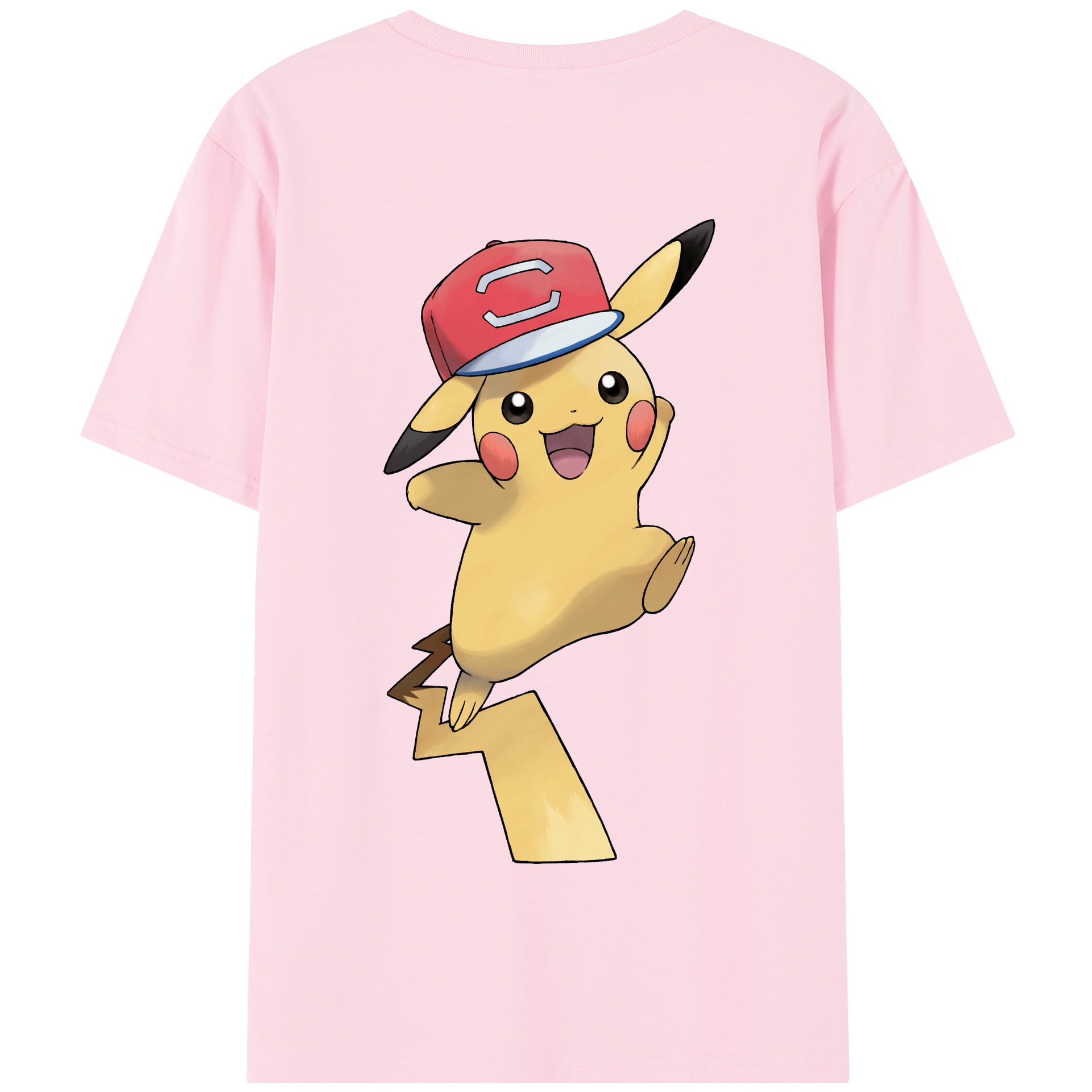 （画像用） ポケットモンスター Pokémon 綿100％半袖Tシャツ（背面プリント）