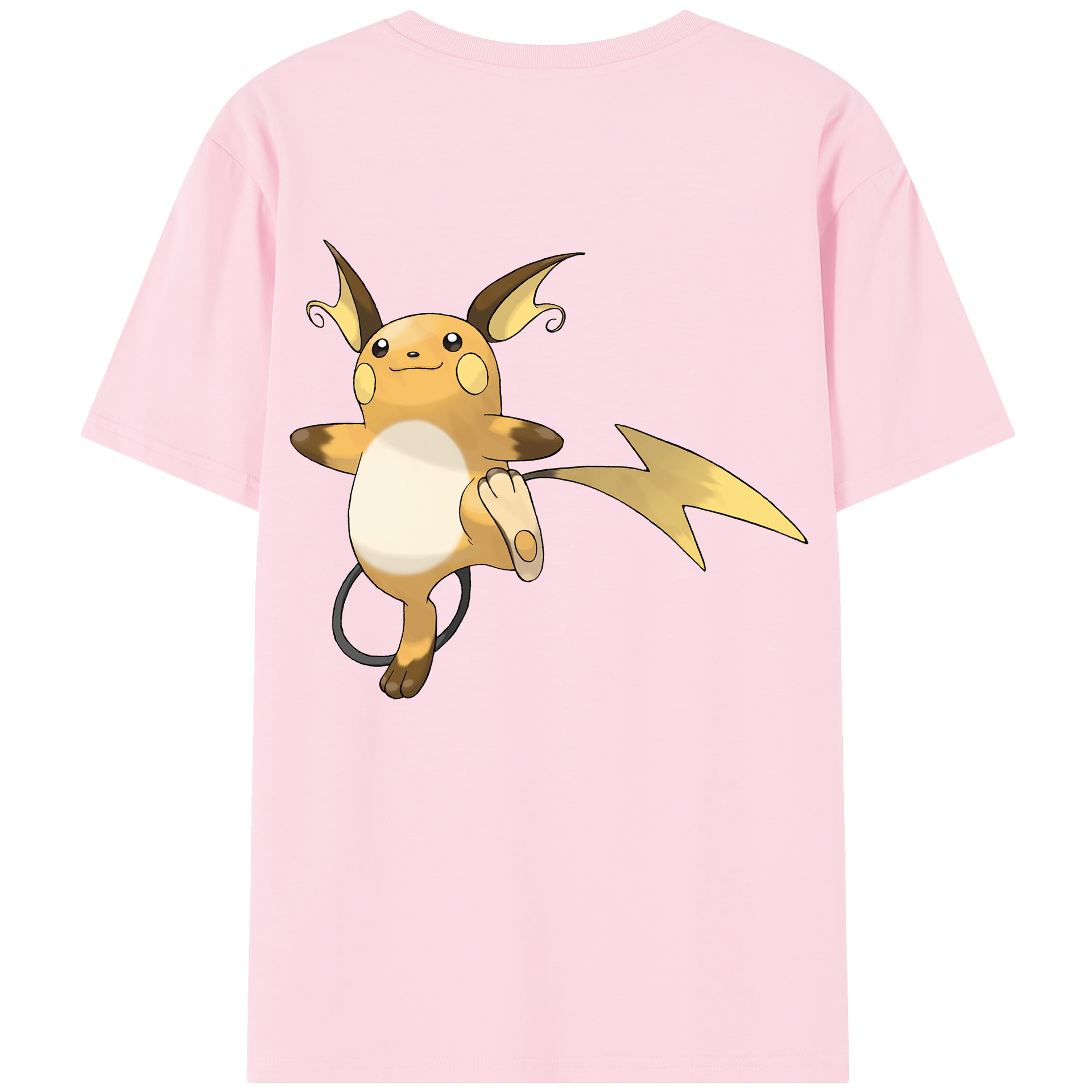 （画像用） ポケットモンスター Pokémon 綿100％半袖Tシャツ（背面プリント）